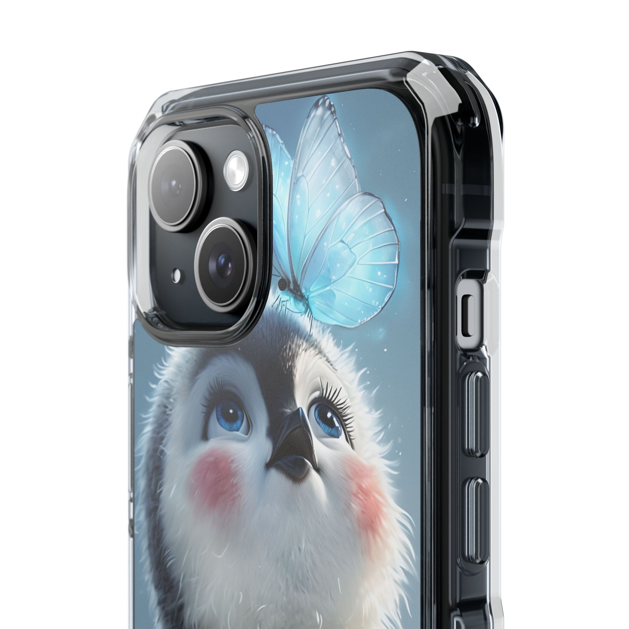 Frosty Penguin Glow · Impact Custodia per iPhone · Magsafe