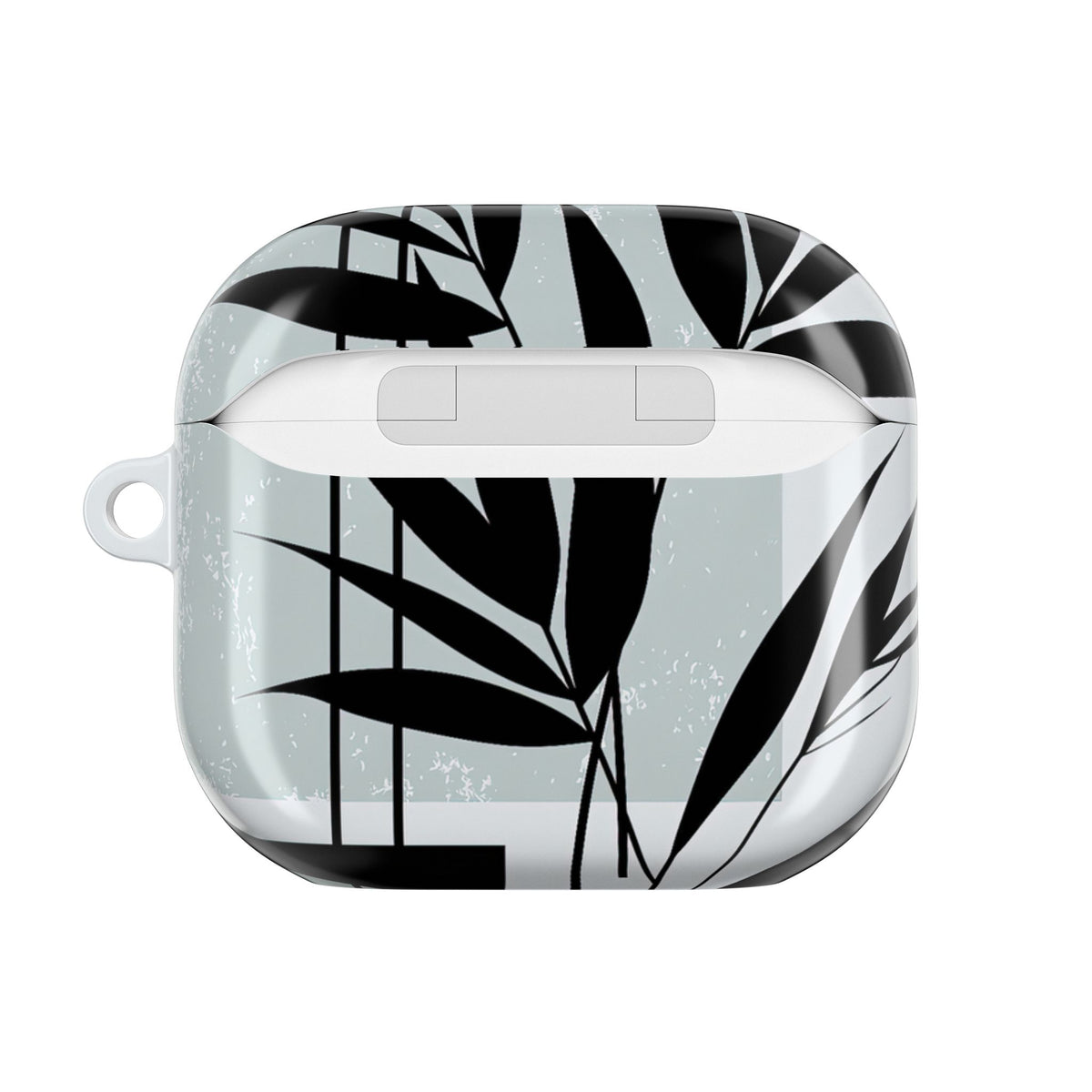 Zen Bamboo Silhouette · Hard Case for AirPods & AirPods Pro · Green
