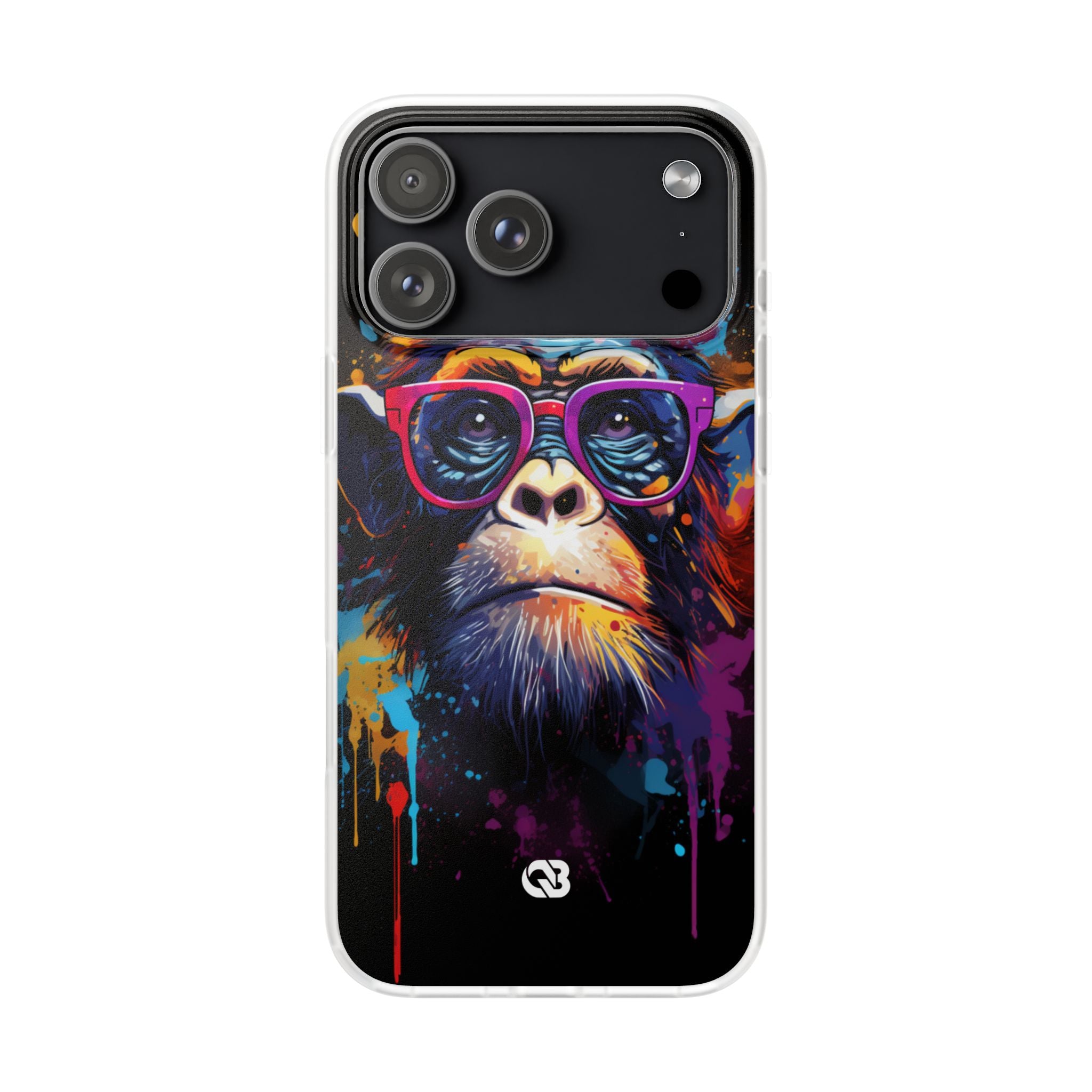 Neon Splatter Primate · Soft