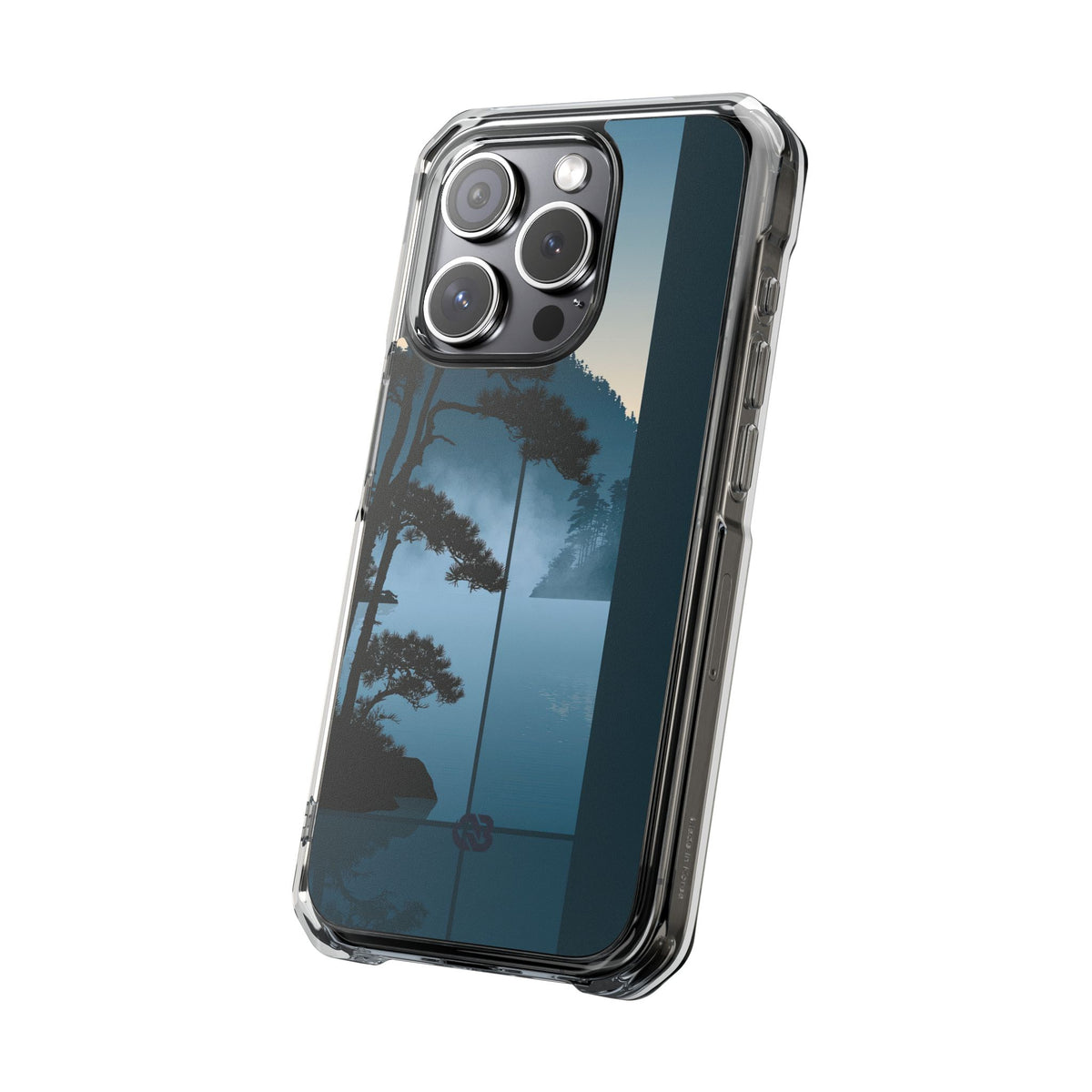 Blue Impact MagSafe Phone Case for iPhone - Kyoto Mist Pine