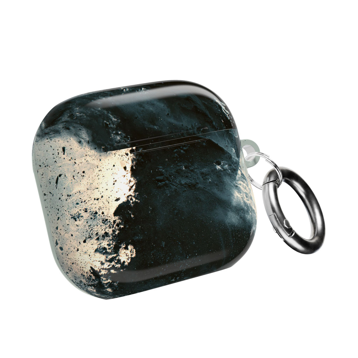 Ashen Dissolution · Hard Case for AirPods & AirPods Pro · Black