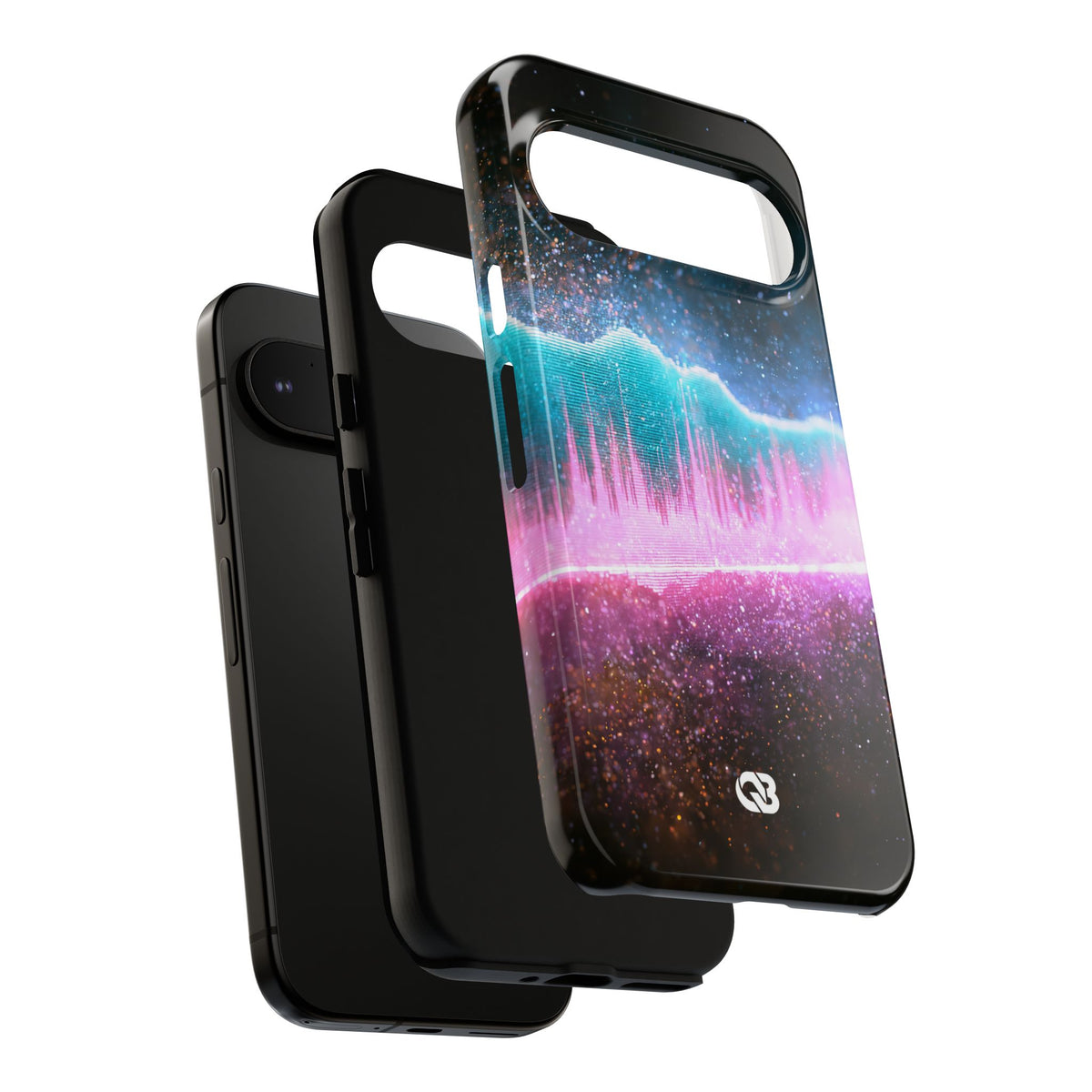 Digital Frequency · Tough Phone Case for Pixel · Pink
