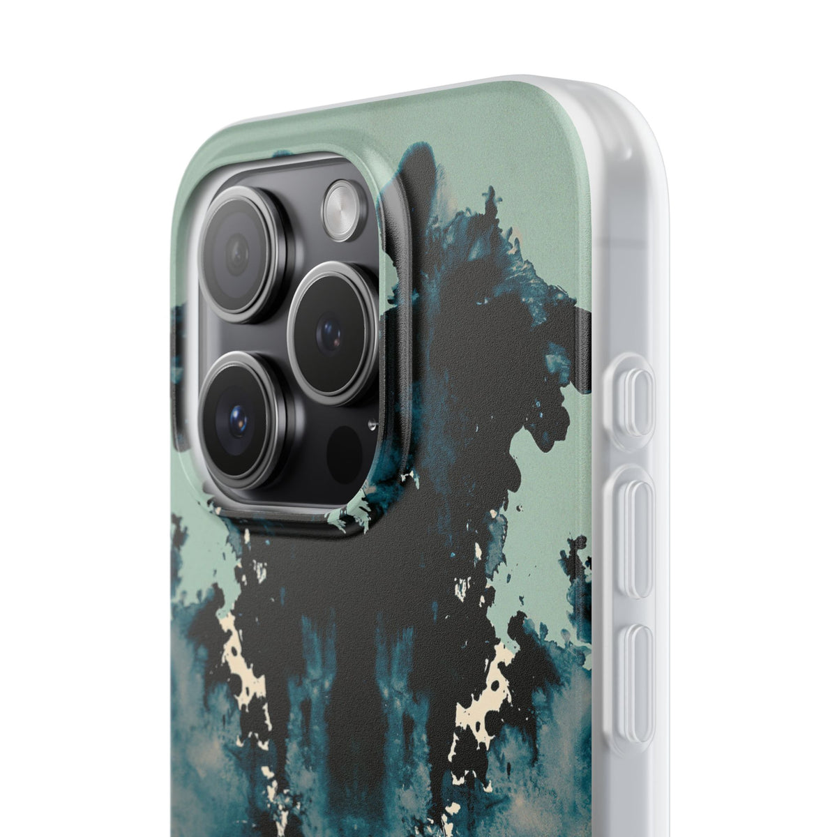 Rorschach Ink Void · Lite Phone Case for iPhone · Black
