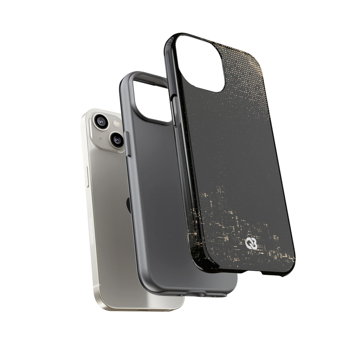 Lunar Metropolis Nocturne · Tough Phone Case for iPhone · Black