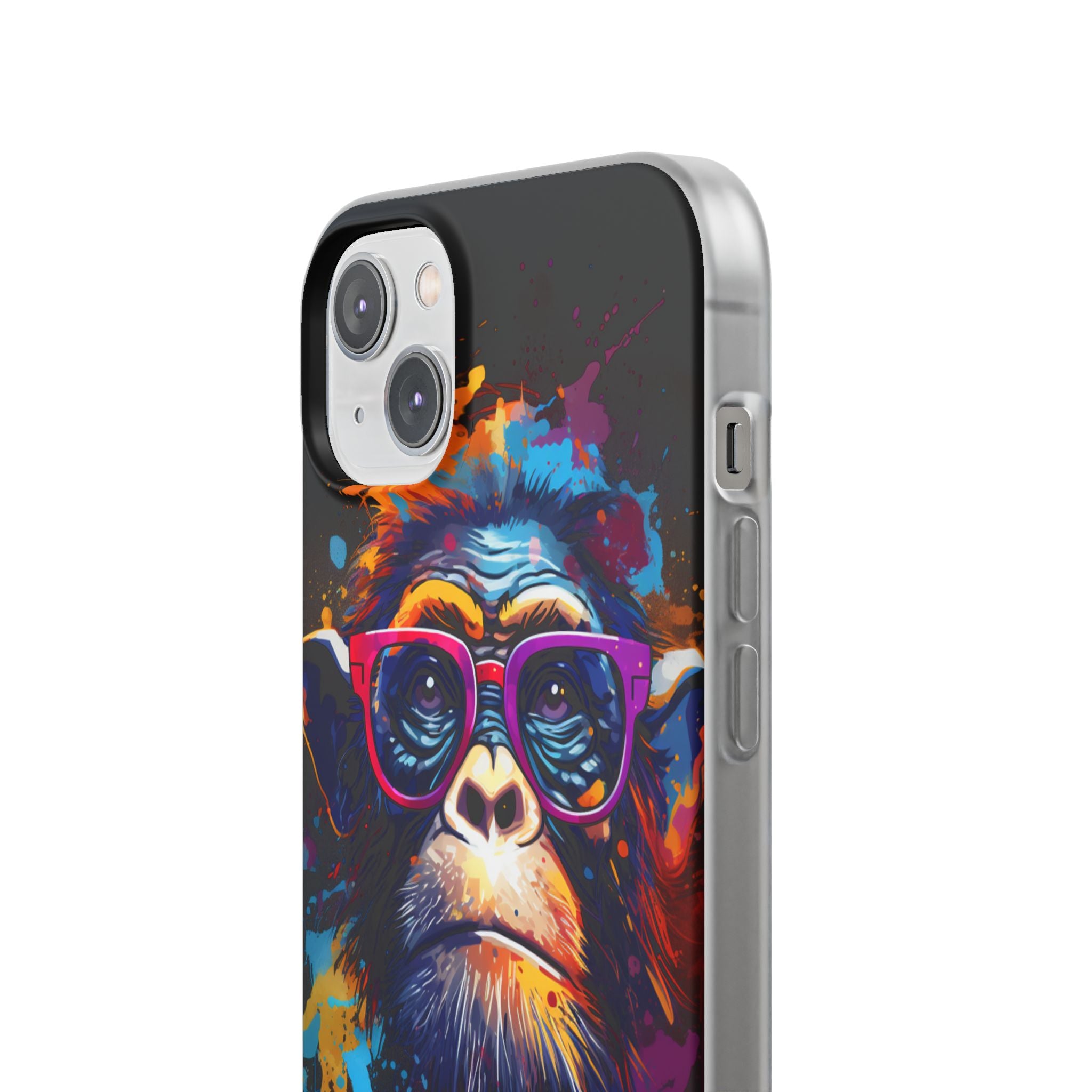 Neon Splatter Primate · Soft