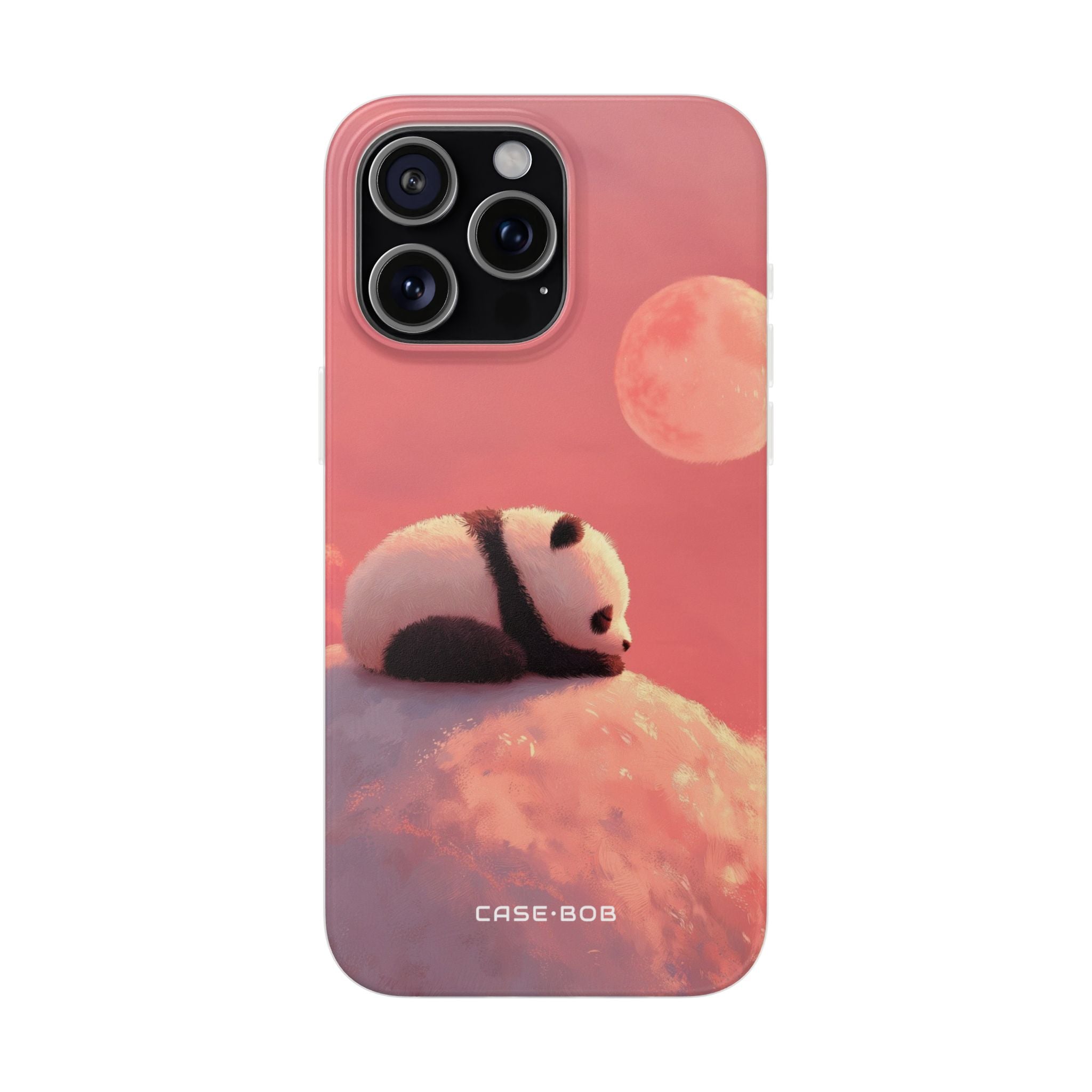 Panda Moonbeam iPhone 15 Pro Max Case - Soft
