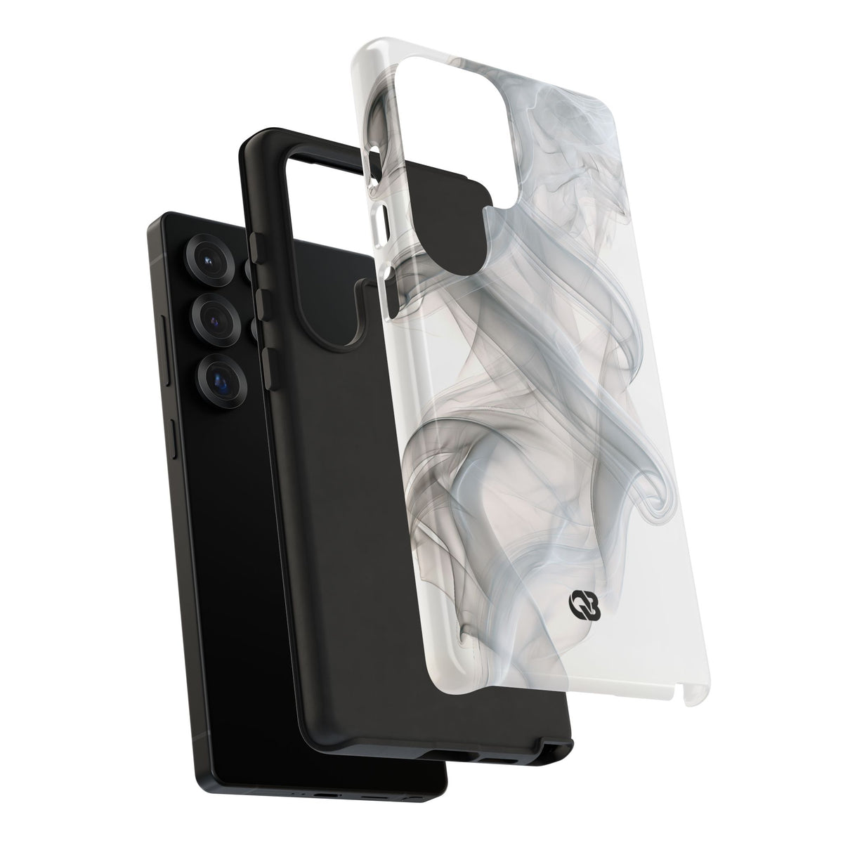 Vapor Noir · Tough Phone Case for Samsung · White