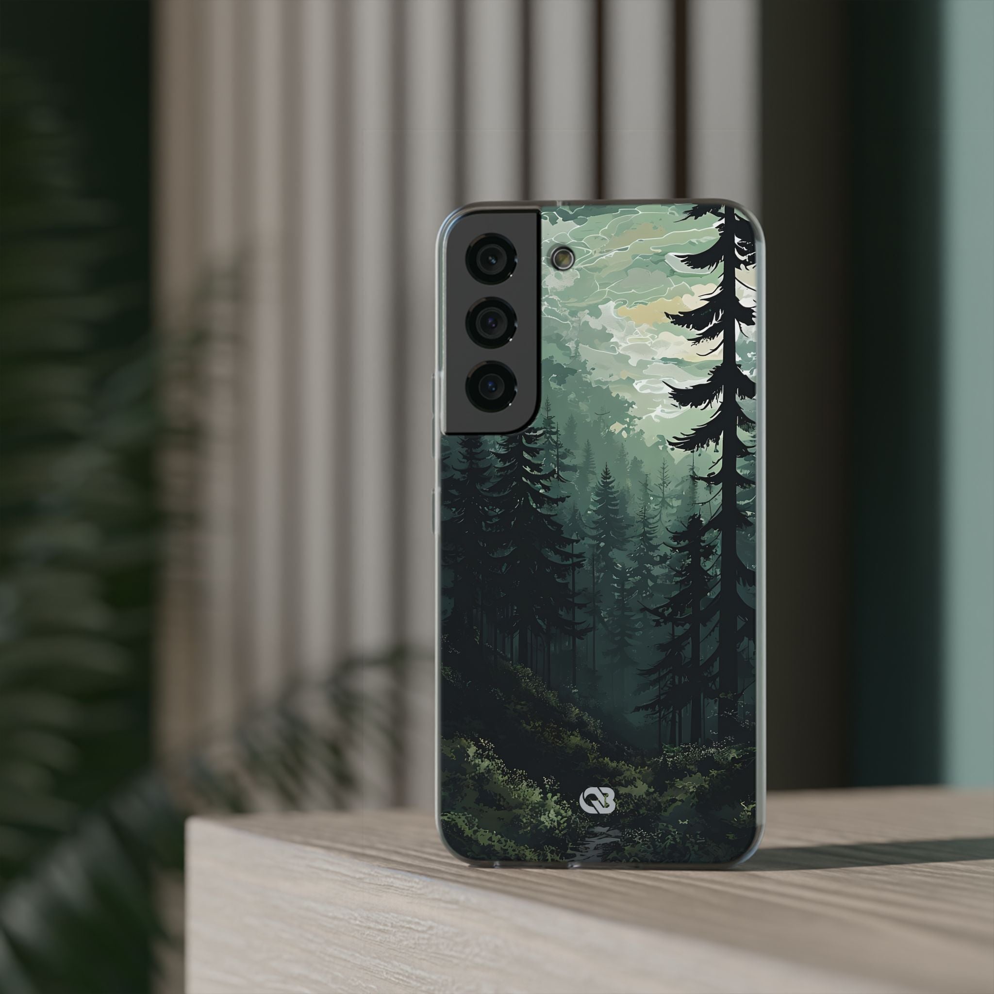 Misty Pine Shadow · Soft Handyhülle für Samsung