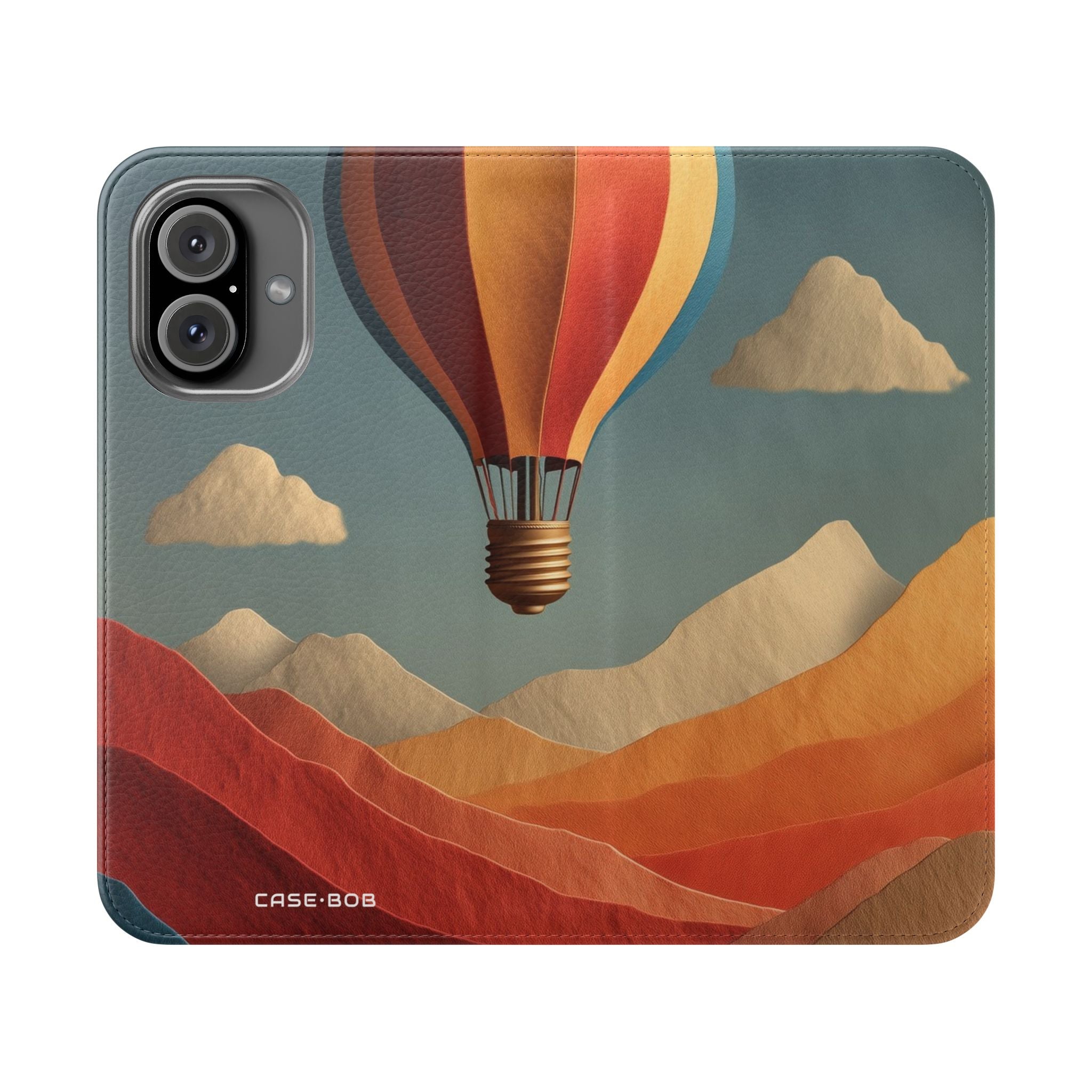 Sunset Balloon - iPhone 16 Case - Lompakko