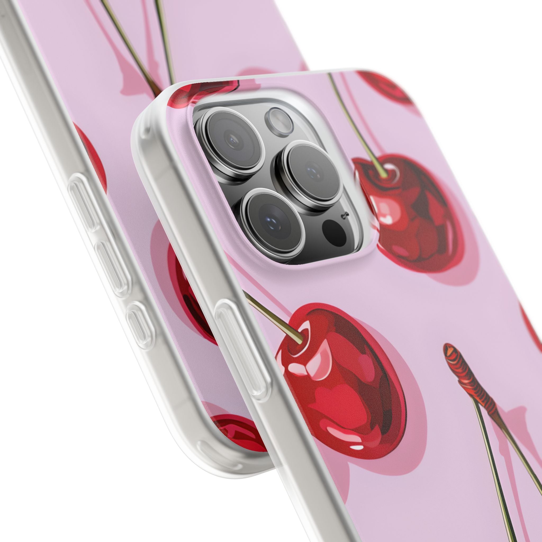 Ruby Gloss Cherry · Soft Custodia per iPhone