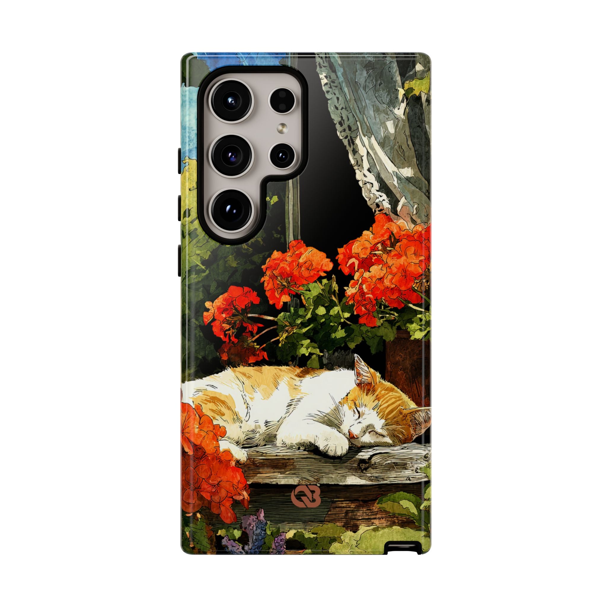 Sleeping Ginger Bloom · Tough Mobilskal för Samsung