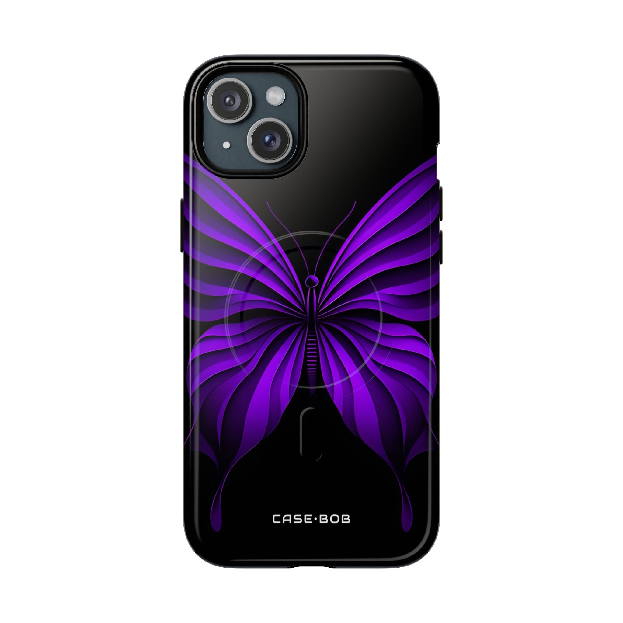 Violet Monarch iPhone 15 Plus Case - Tough+