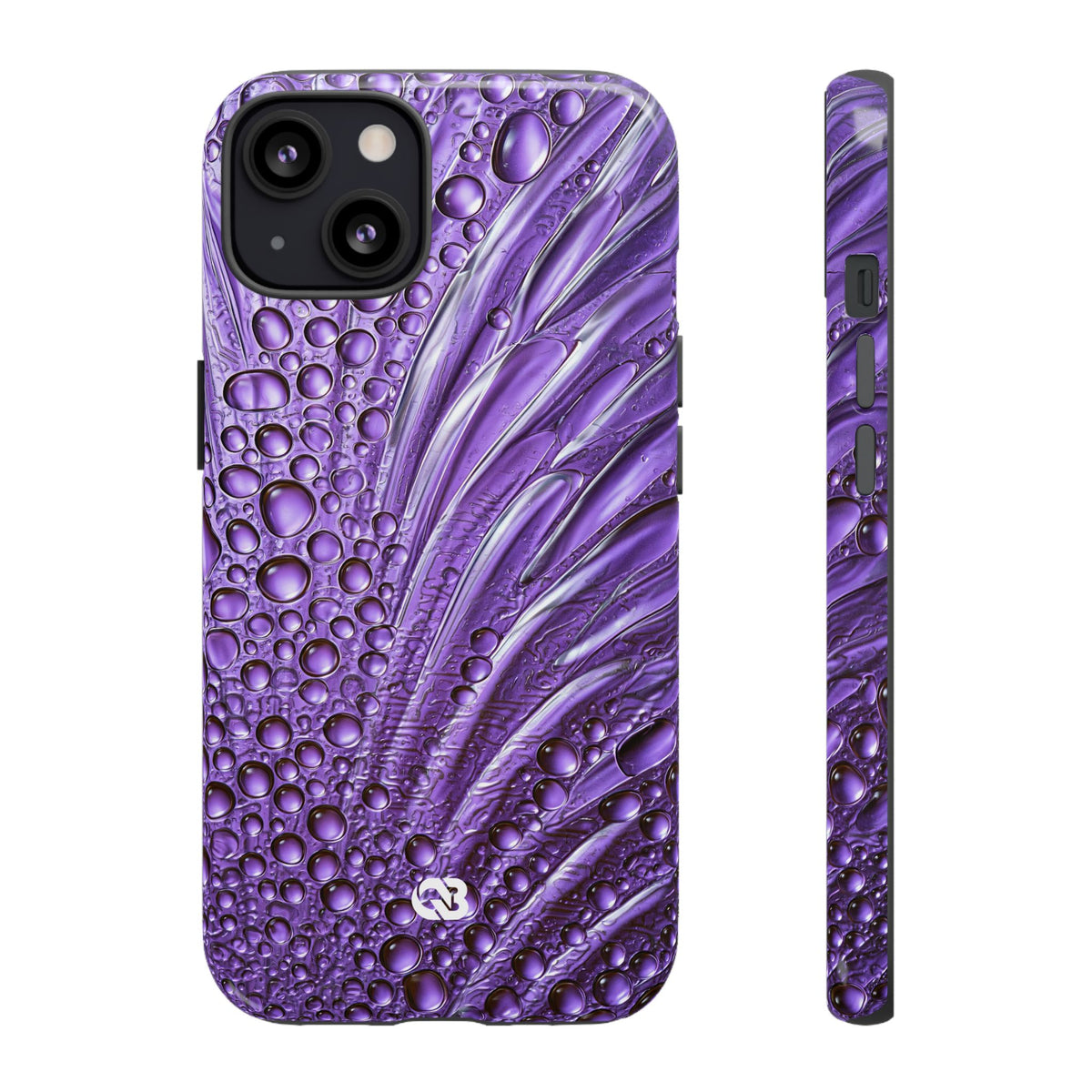Violet Liquid Gel · Tough Phone Case for iPhone · Purple