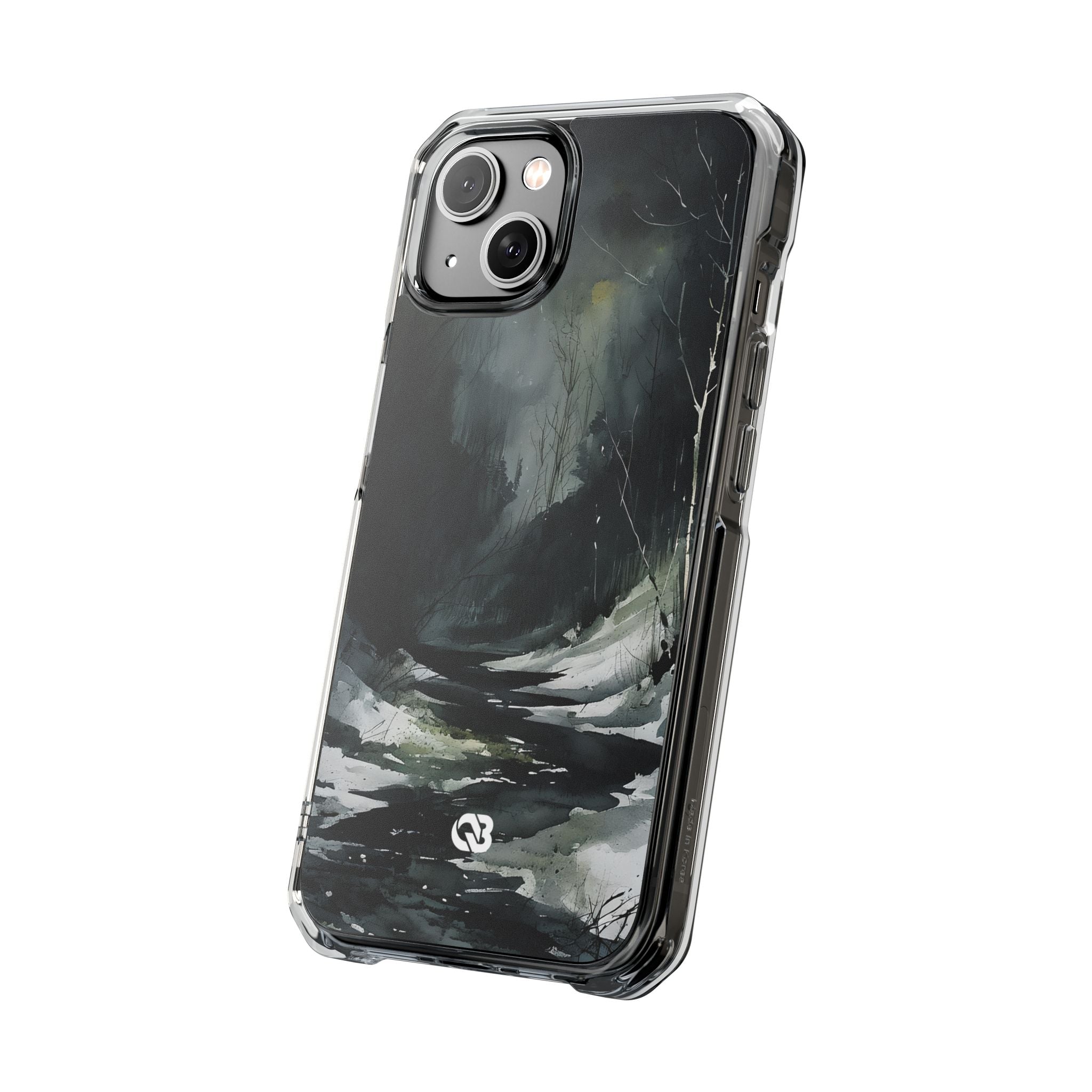 Midnight Winter Hollow · Impact Coque de téléphone pour iPhone · Magsafe