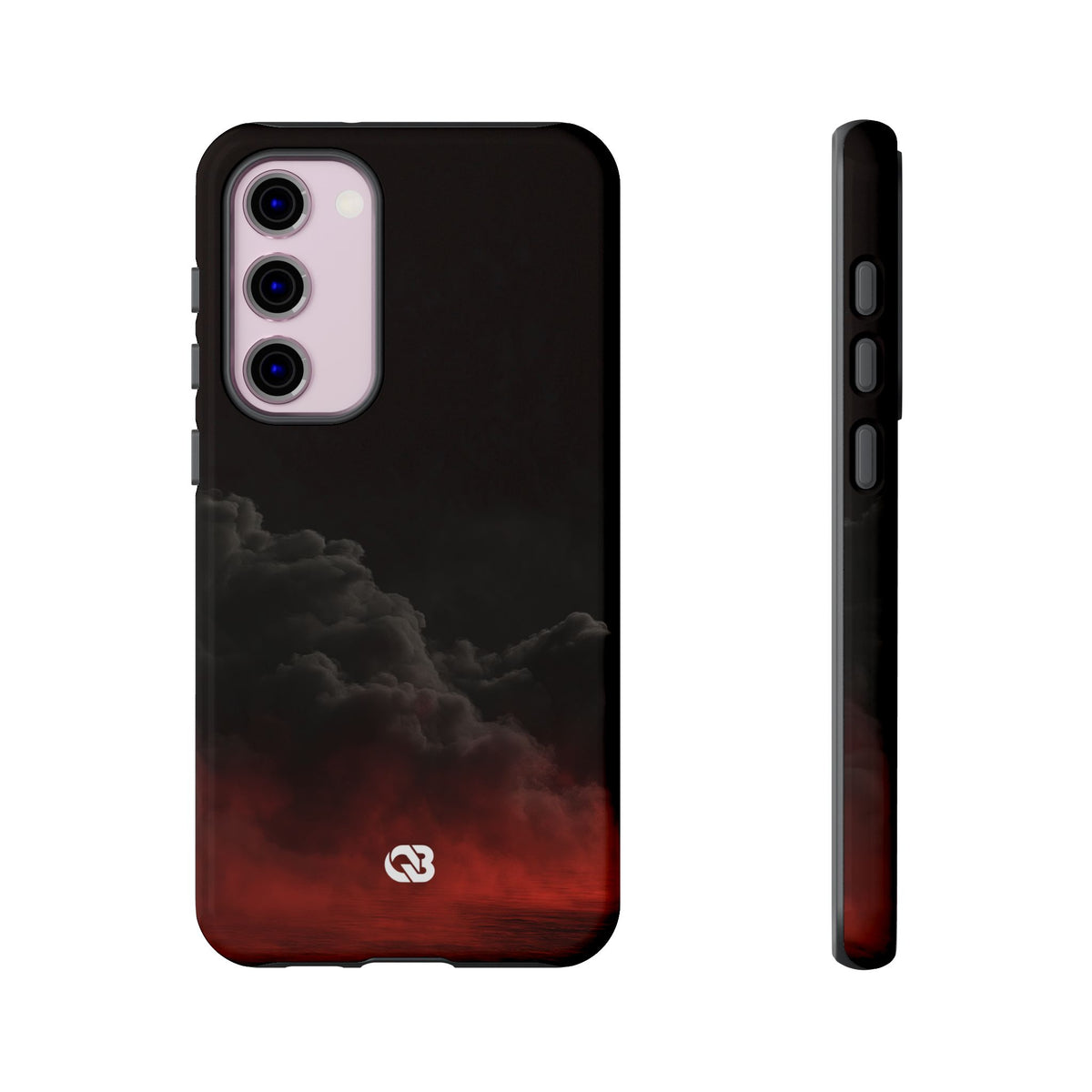 Crimson Fog Void · Tough Phone Case for Samsung · Black