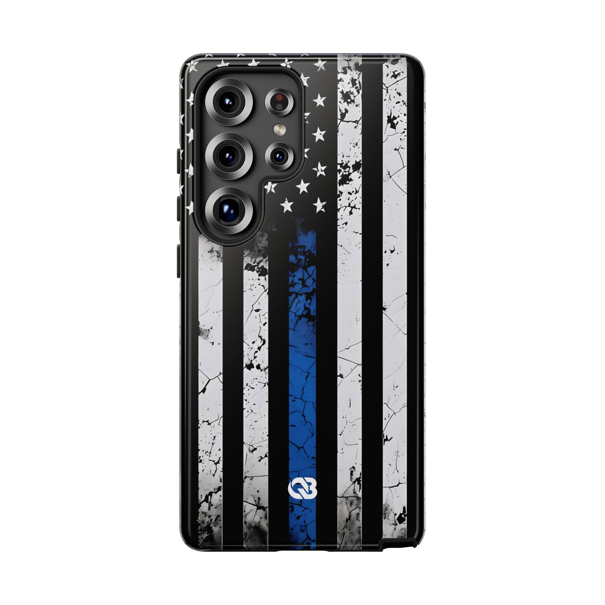 Gritty Cobalt Flag · Tough Handyhülle für Samsung