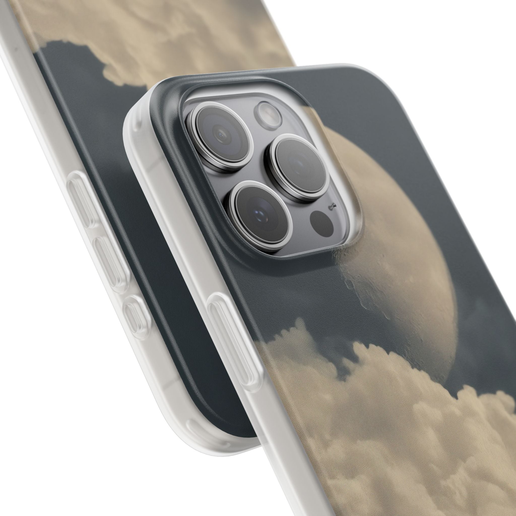 Moonlit Cup iPhone 15 Pro Max Case - Soft