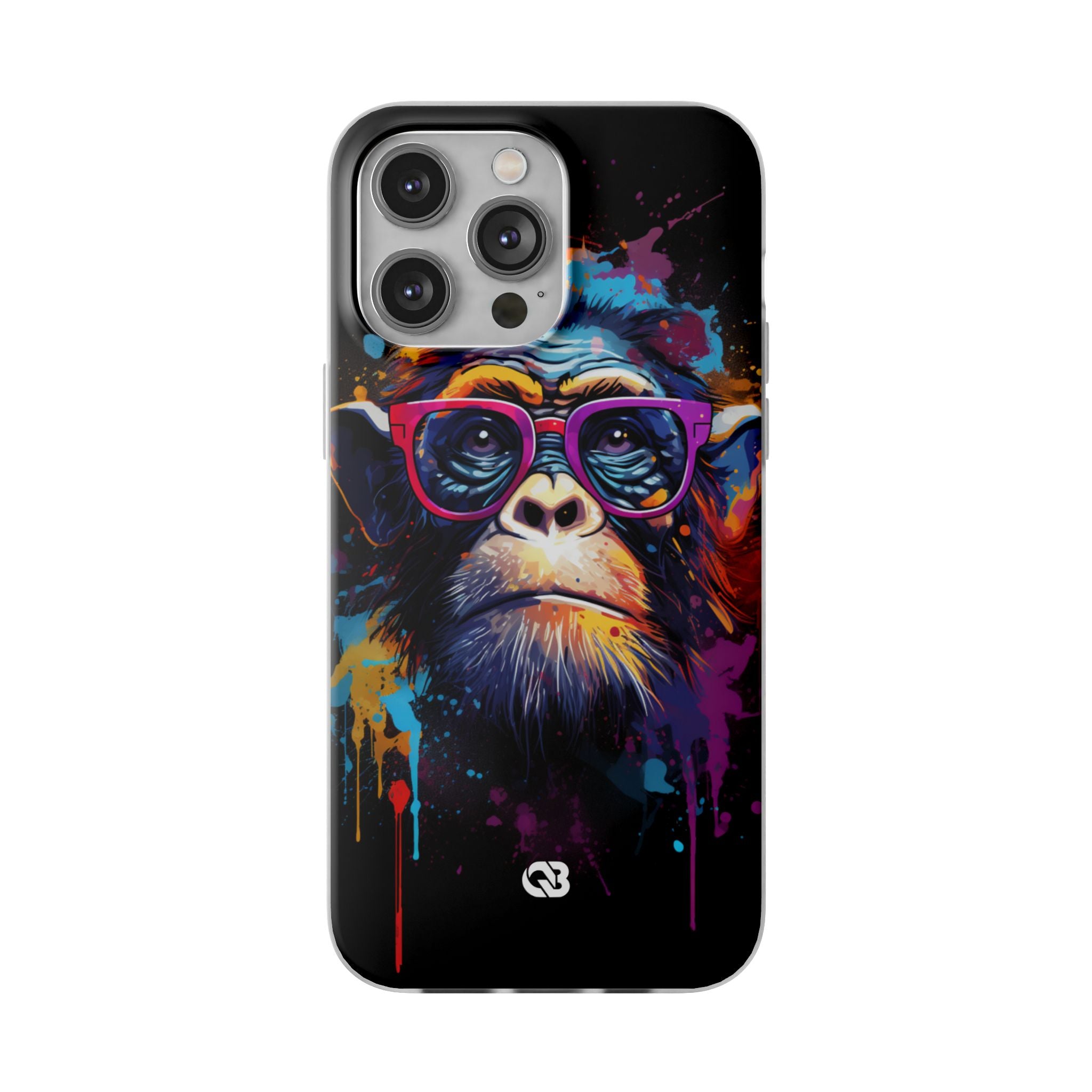 Neon Splatter Primate · Soft
