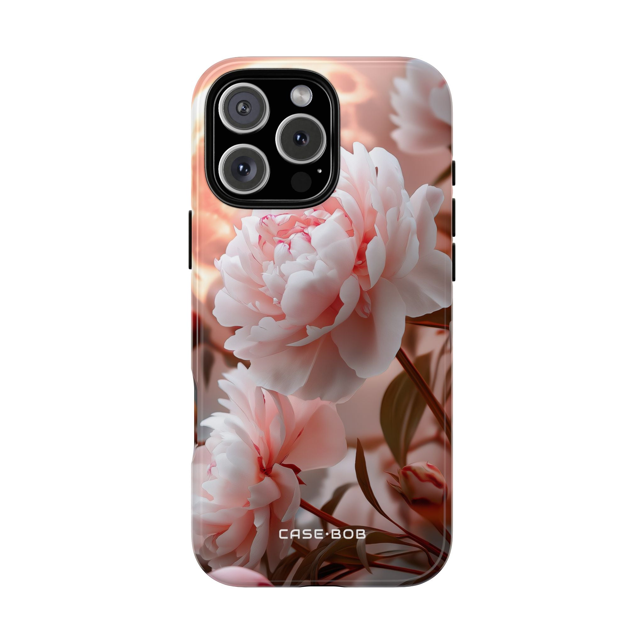 Peony Moonlight iPhone 16 Pro Max Case - Tough