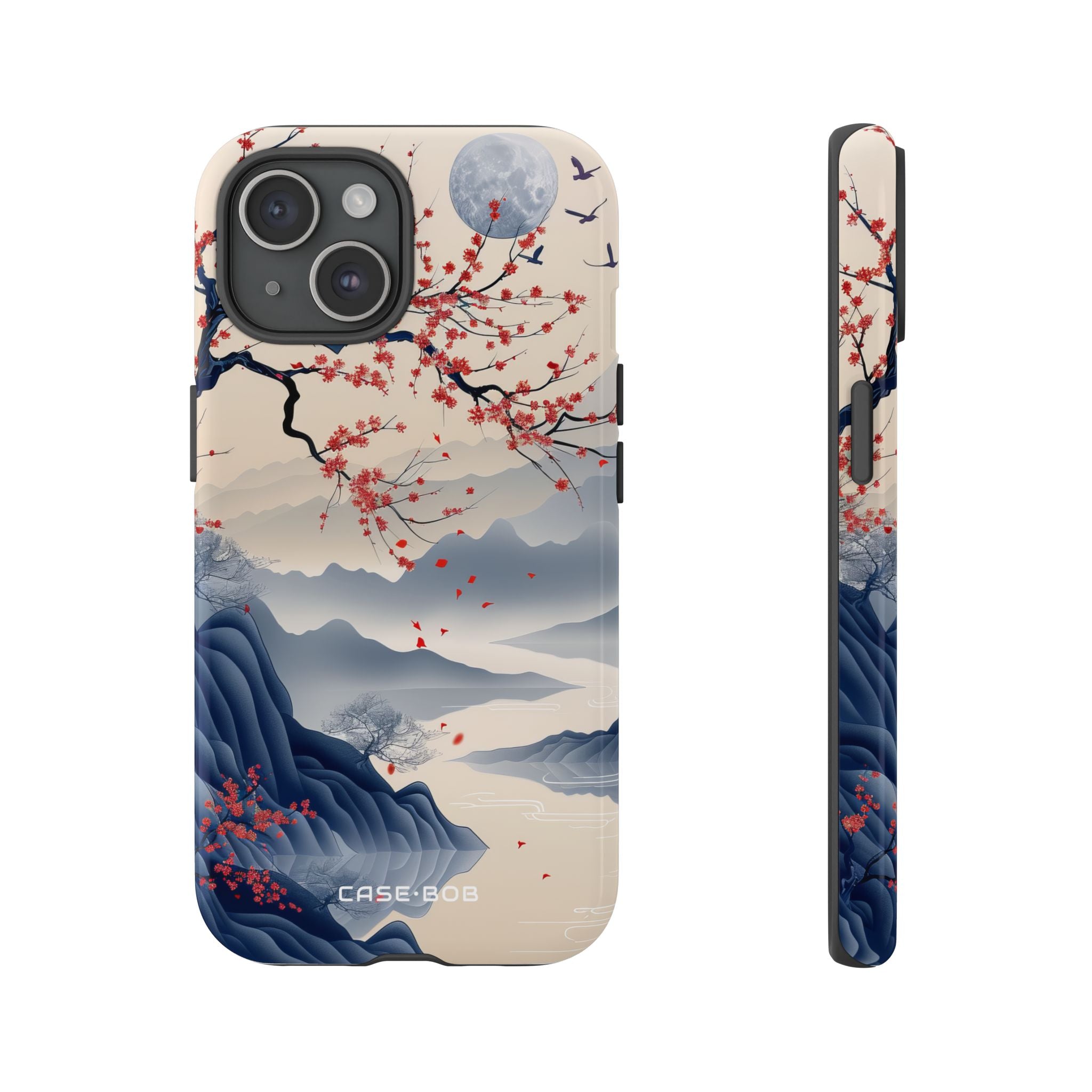 Blossom Moonbranch iPhone 15 Case - Tough