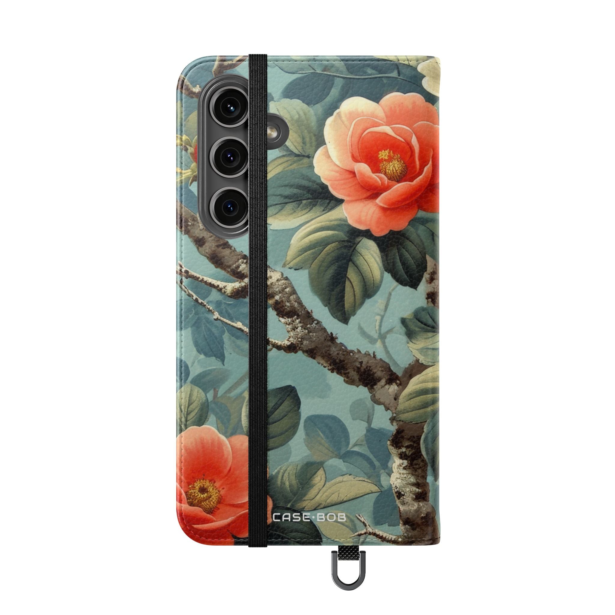 Pink Camellia - Samsung S24 Plus Case - Wallet