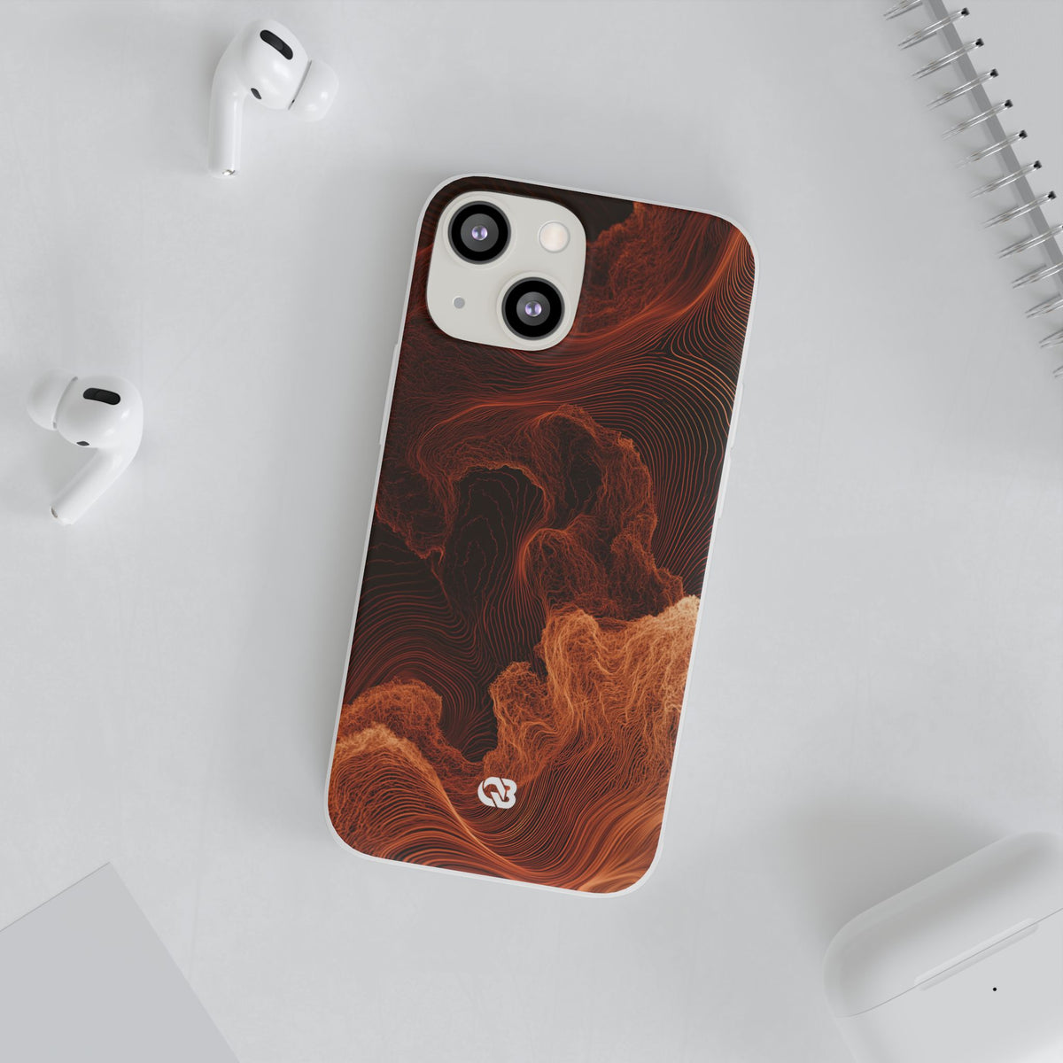 Amber Filament · Lite Phone Case for iPhone · Orange