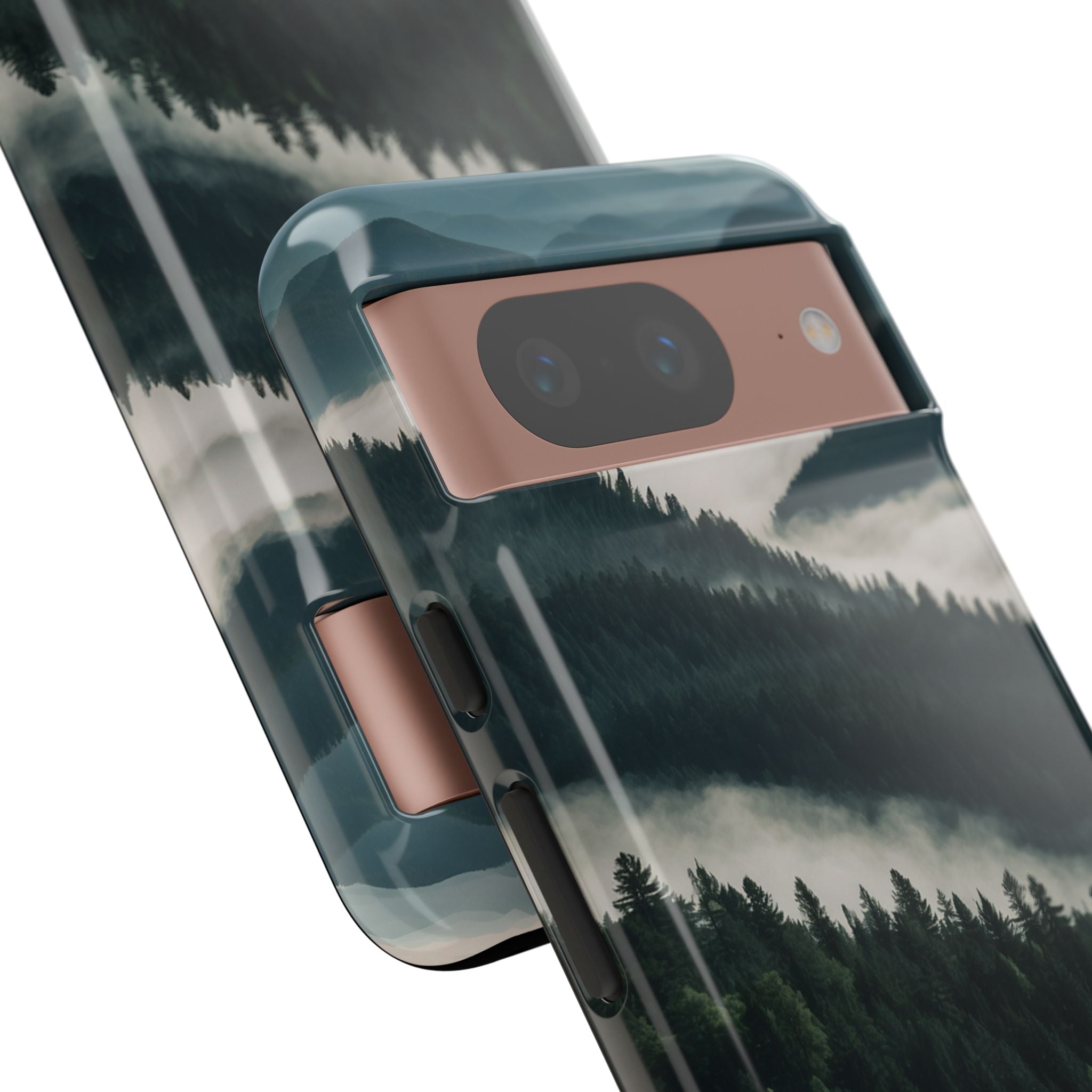 Misty Pine Peaks · Tough Phone Case for Google Pixel