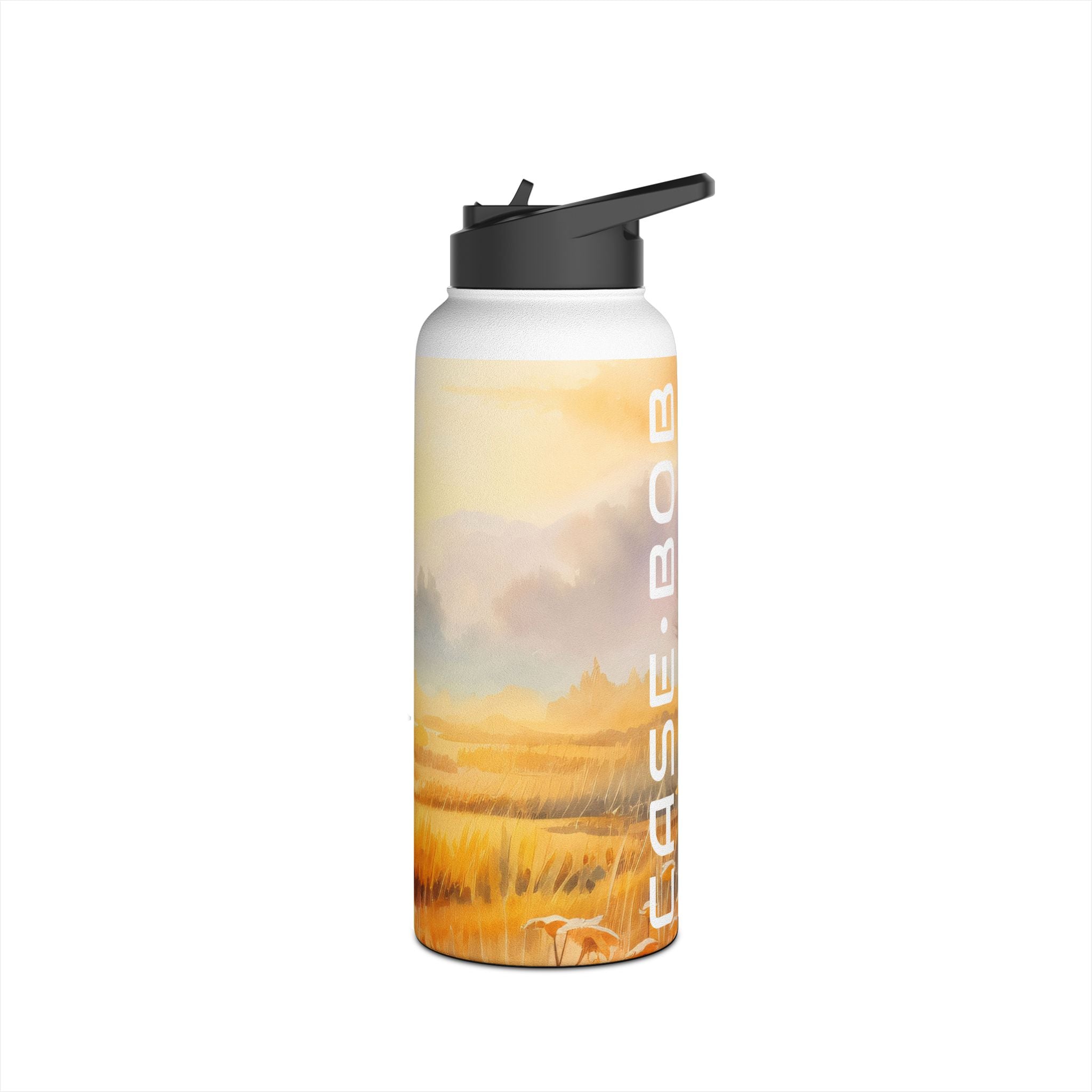 Radiant Sunburst - Stainless Steel Water Bottle