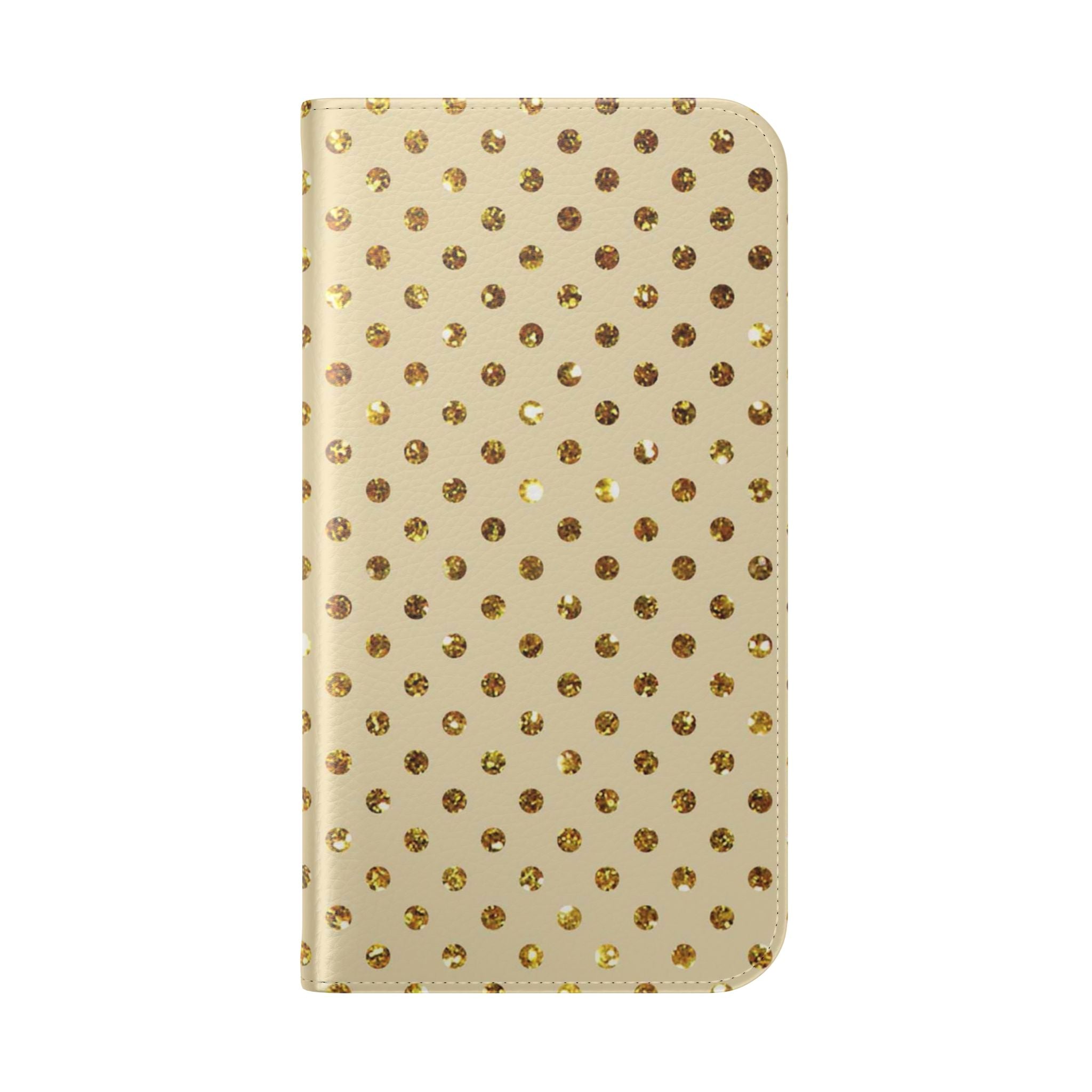 Golden Sparkle - iPhone 16 Pro Case - Wallet