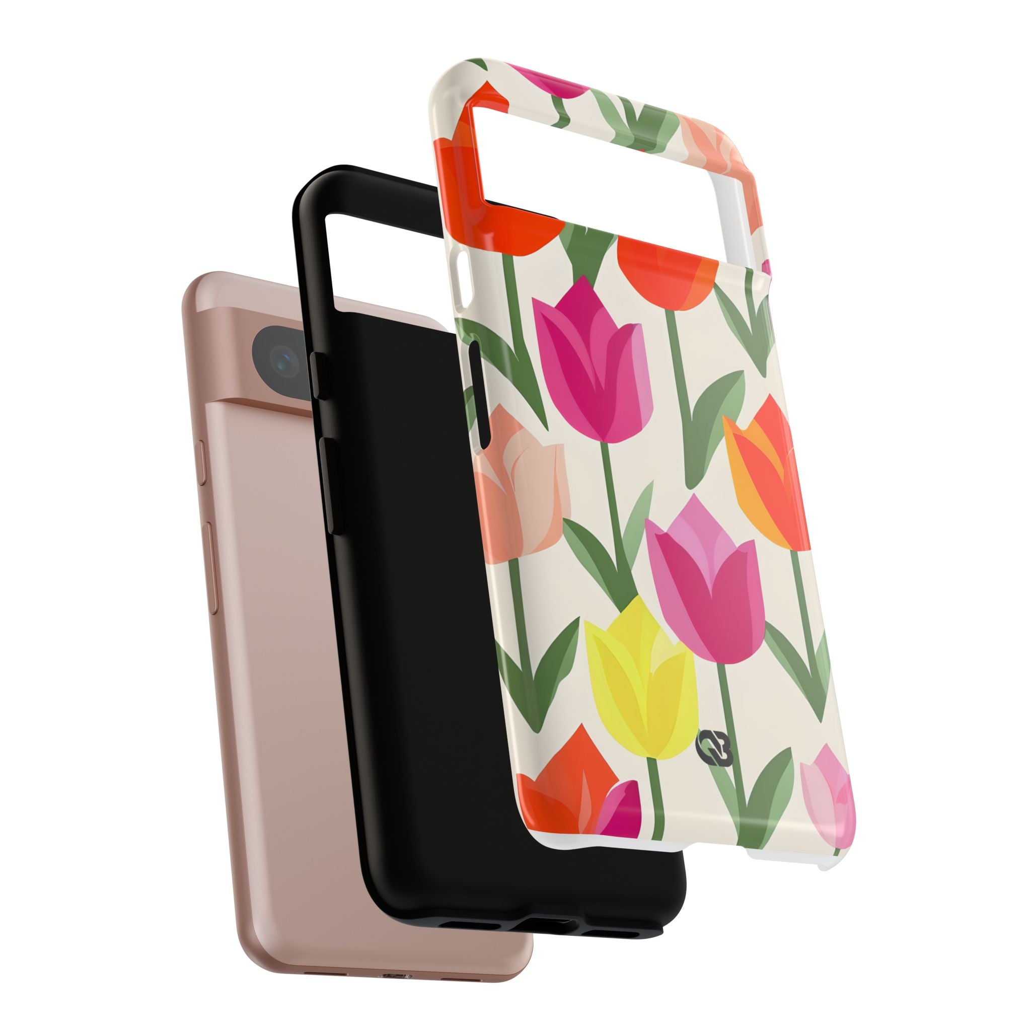 Vibrant Petal Grid · Tough Phone Case for Google Pixel