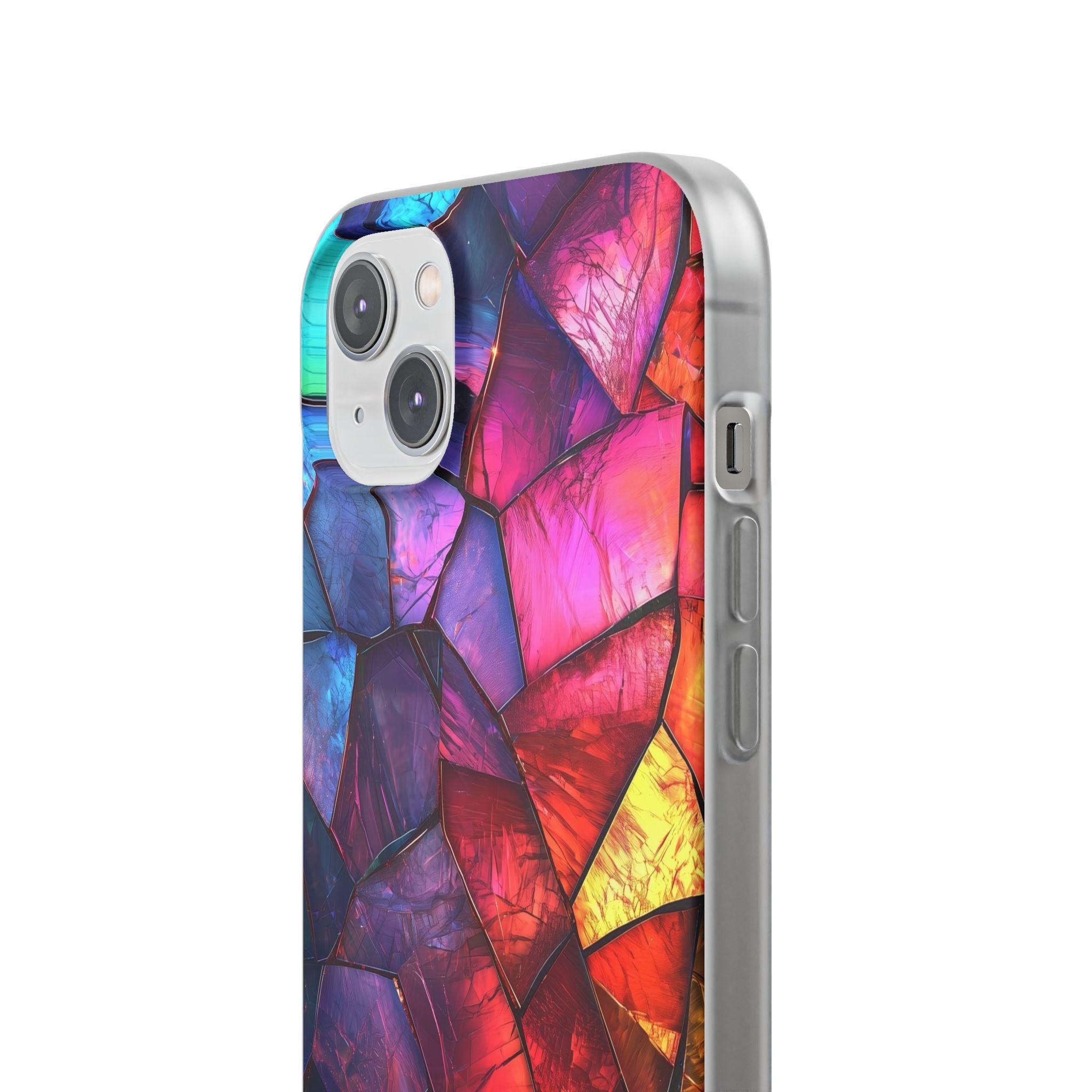 Knust Prism iPhone 14 Plus Cover - Blød