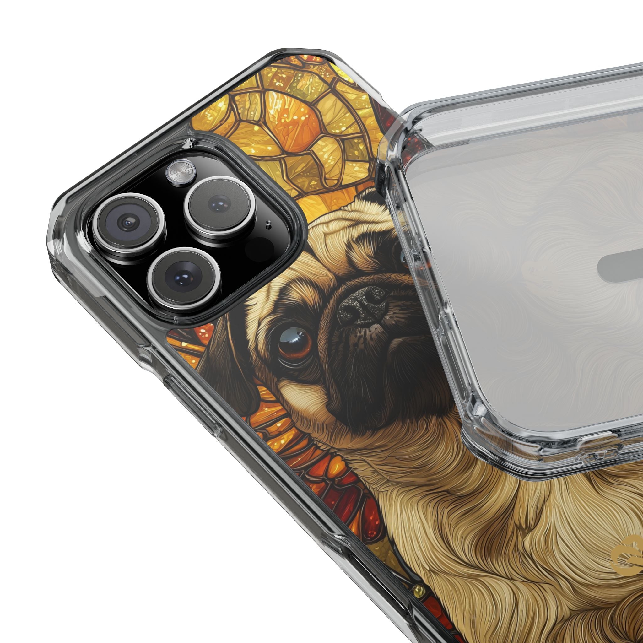 Amber Pug Divinity · Impact Phone Case for iPhone · Magsafe