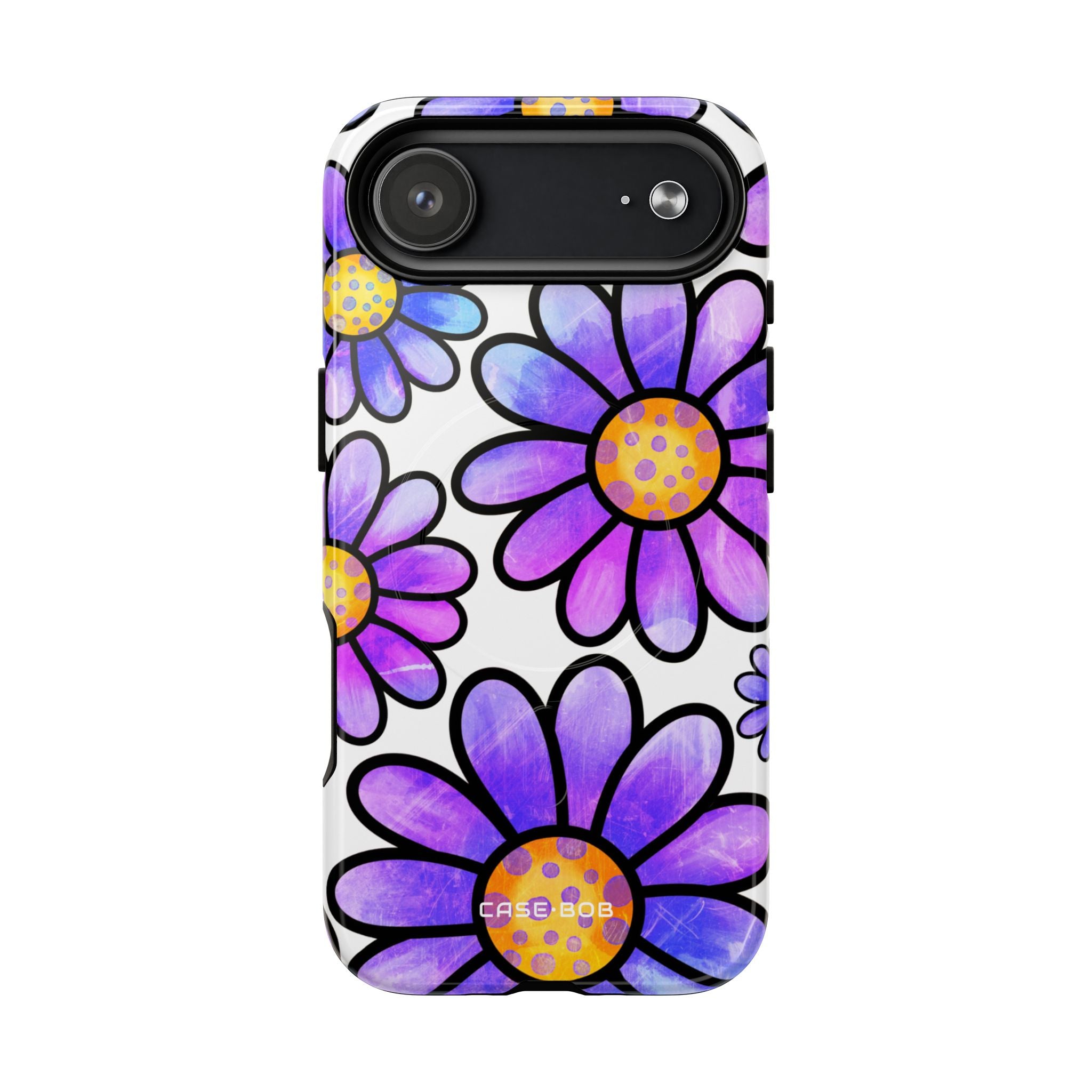 Polka Dot Blooms iPhone 17 Air Case - Tough+ - CASE•BOB