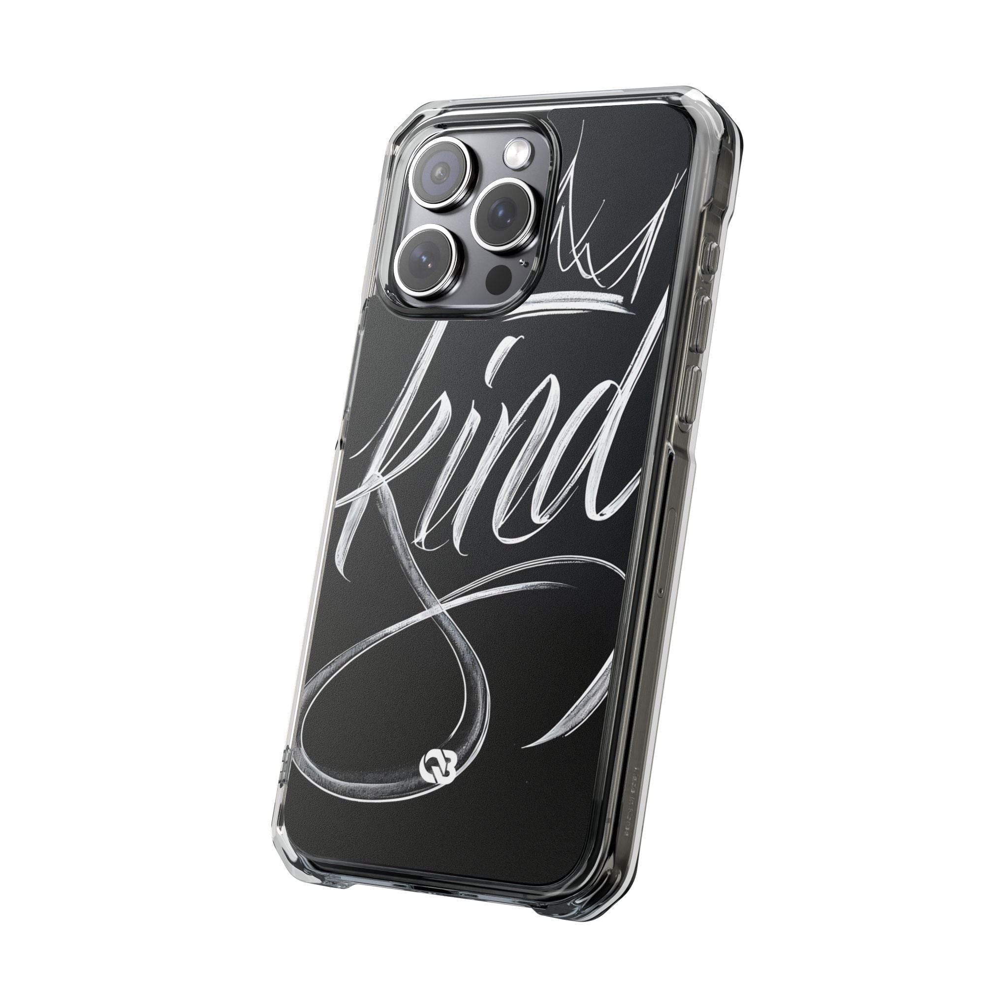 Noir Crown Script · Impact Phone Case for iPhone · Magsafe