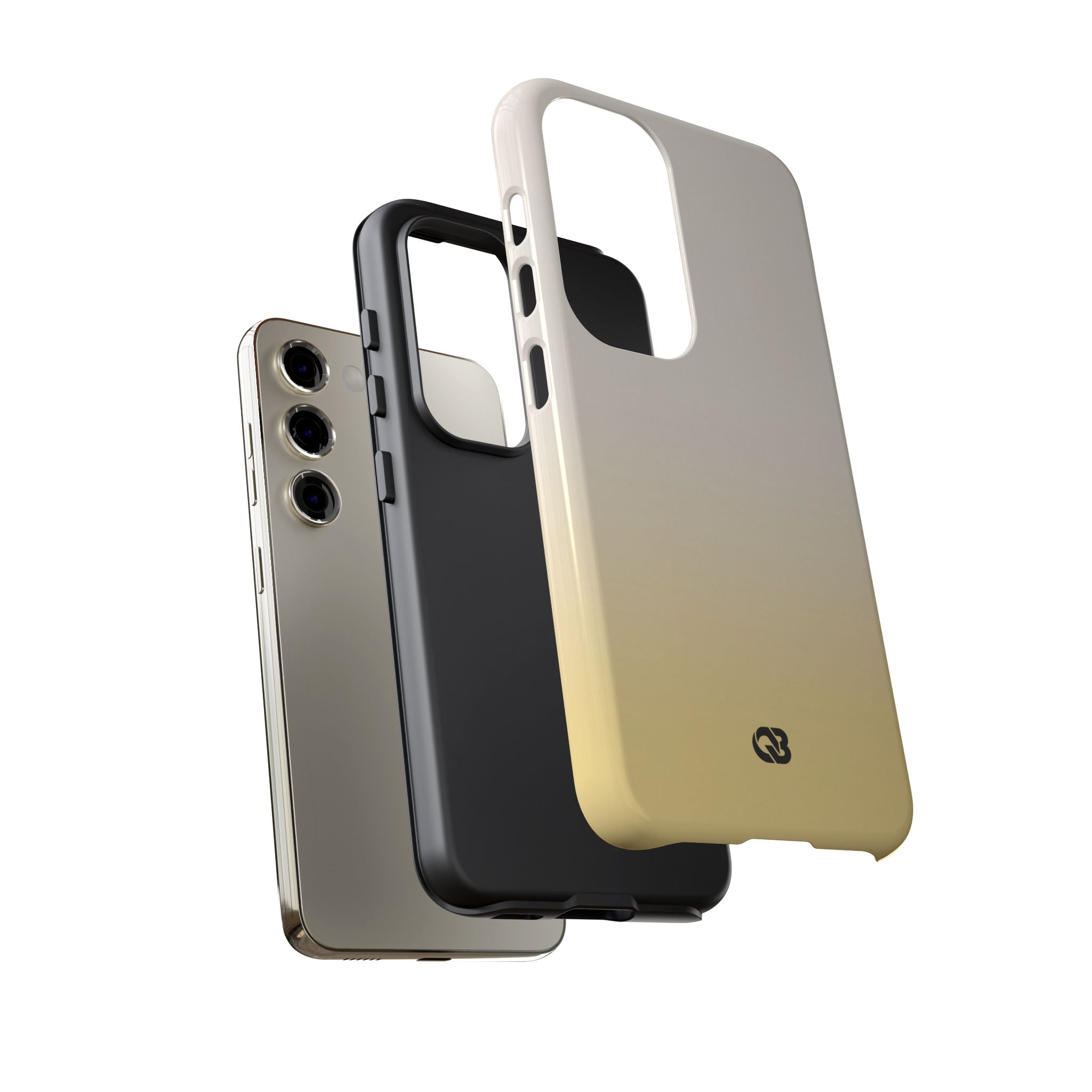 Yellow Tough Phone Case for Samsung - Bleached Citron Haze