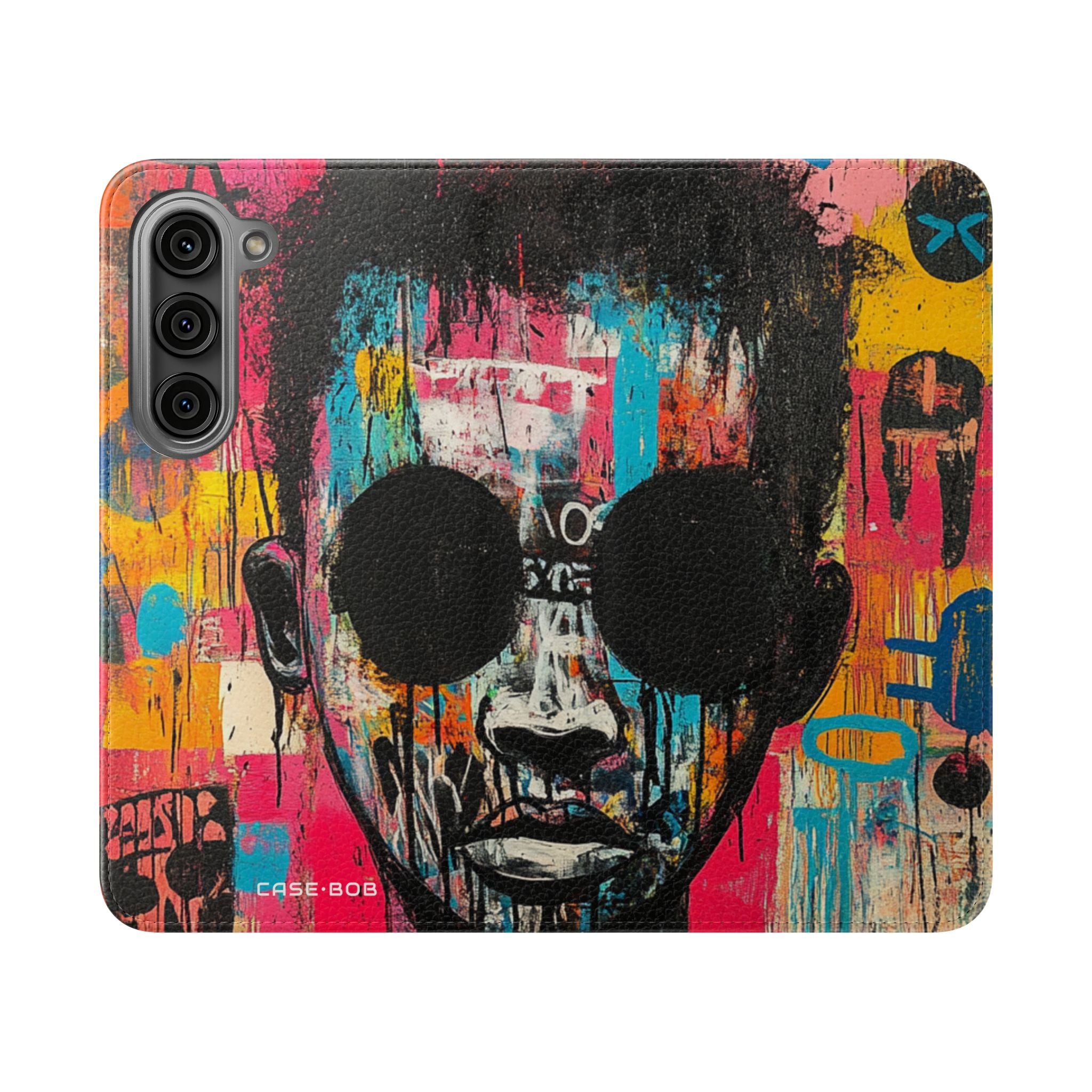 Black Orb Face - Samsung S23 Case - Wallet