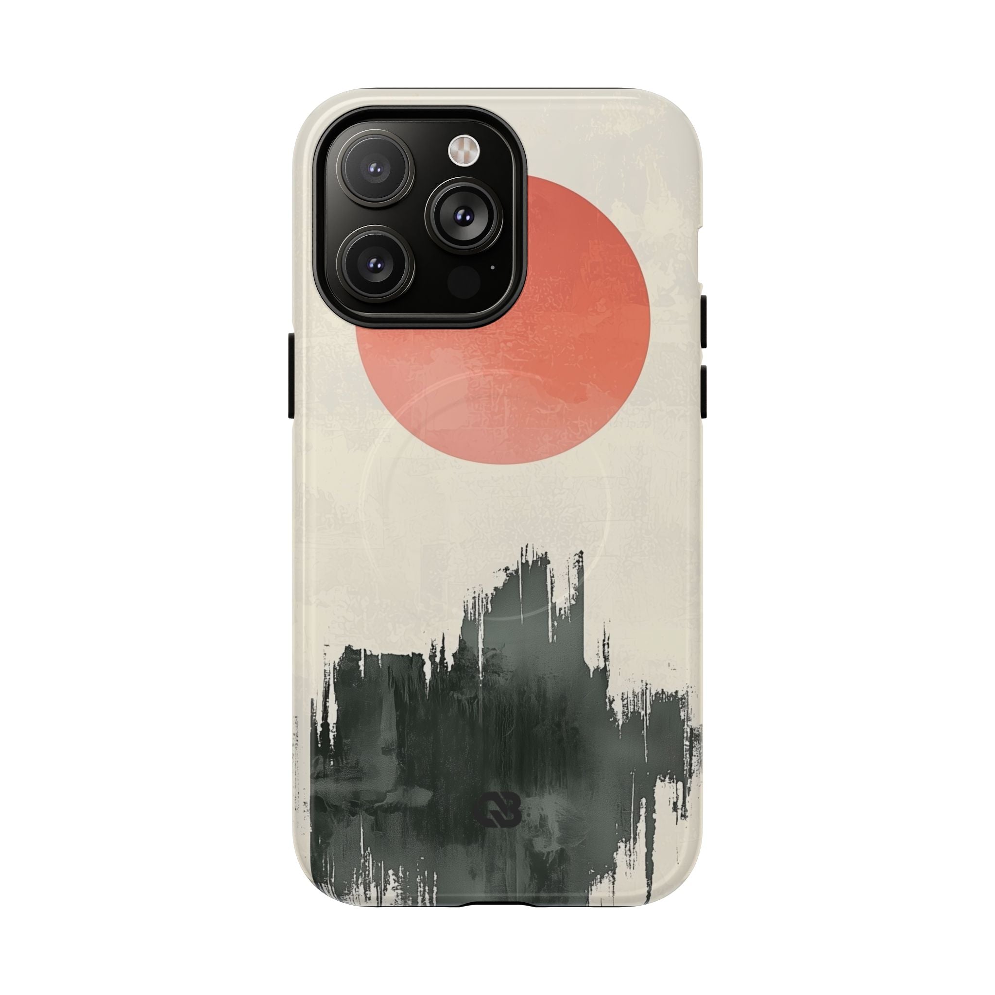 Crimson Sun Strokes · Tough+ Phone Case for iPhone · Magsafe