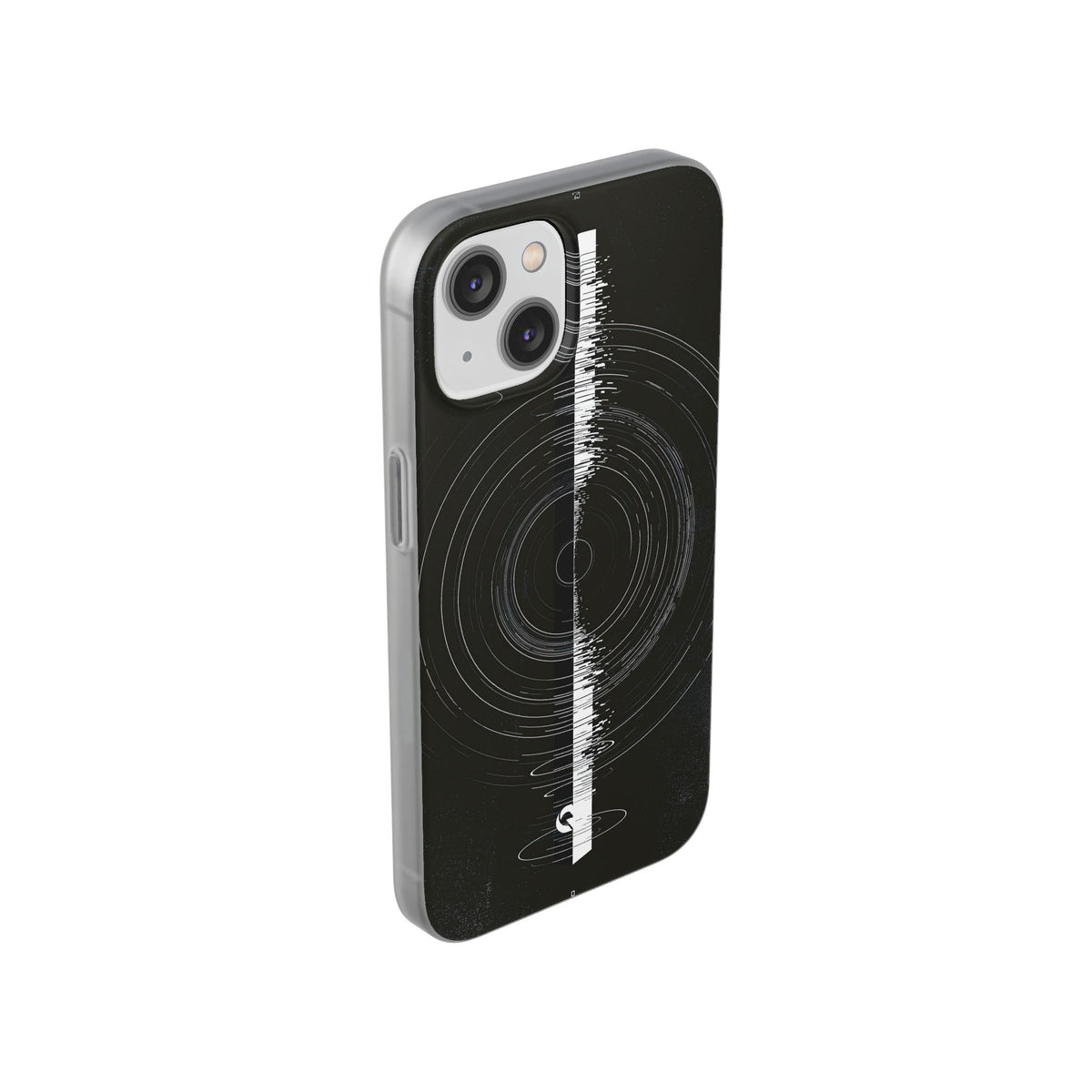 Black Lite Phone Case for iPhone - Obsidian Orbital Signal