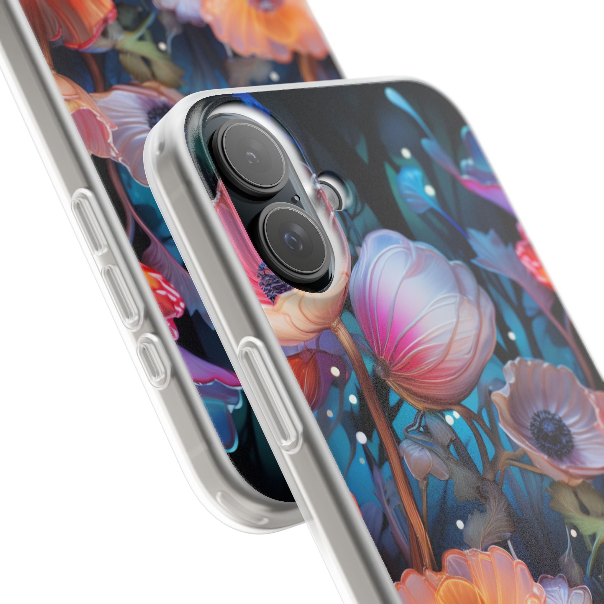 Luminous Poppy Glade · Soft Capa para iPhone