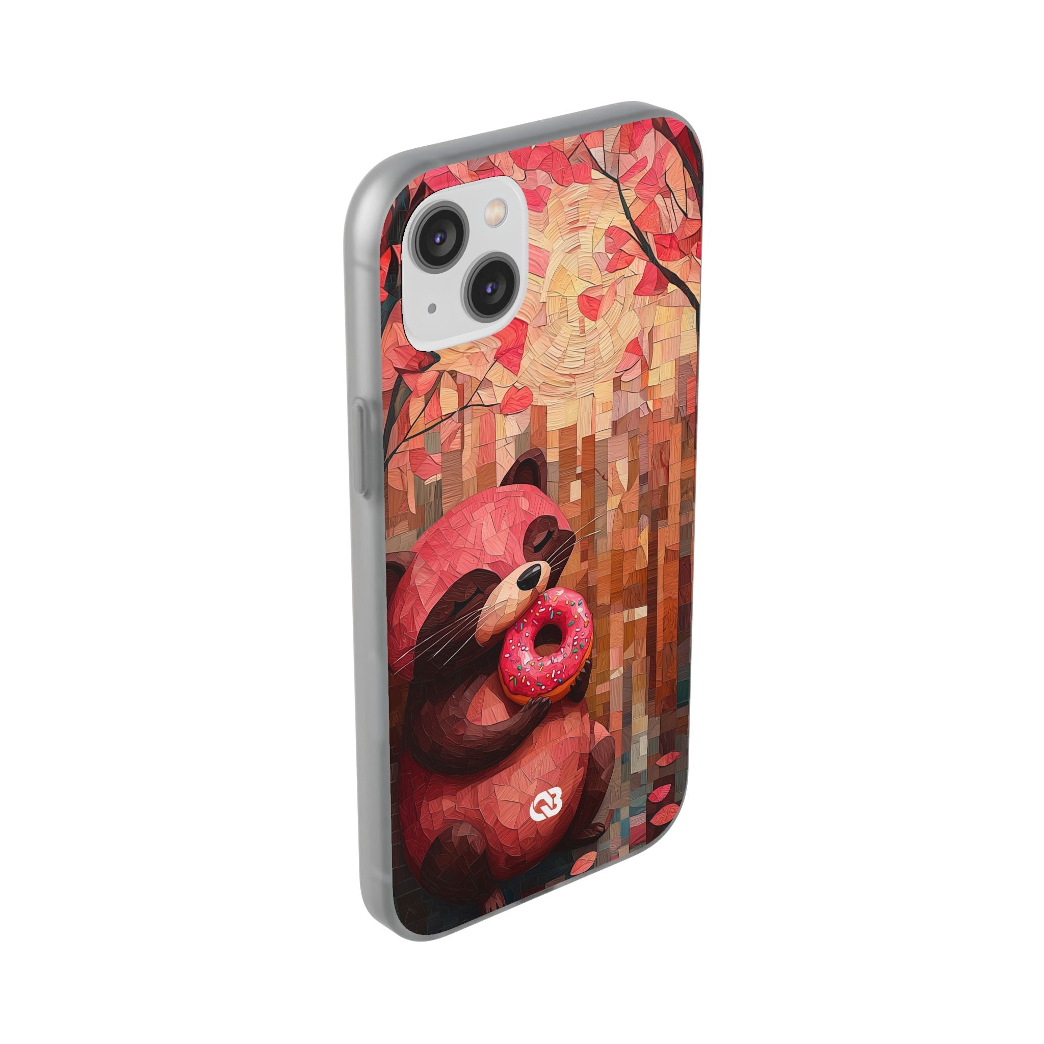 Crimson Donut Bandit · Soft Custodia per iPhone