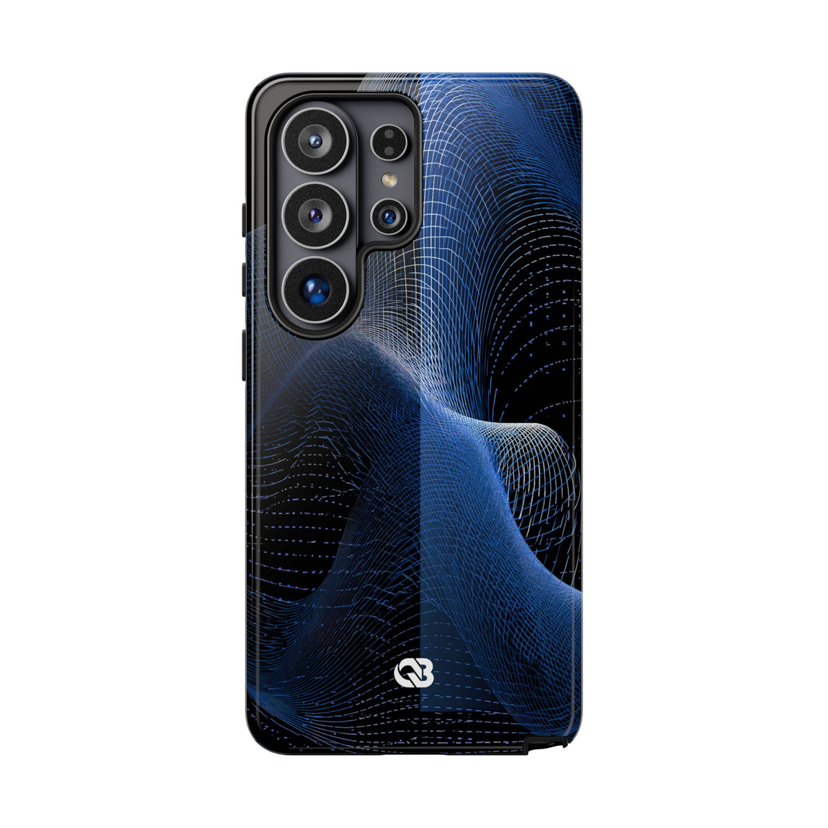 Blue Tough Phone Case for Samsung - Electric Blue Flux
