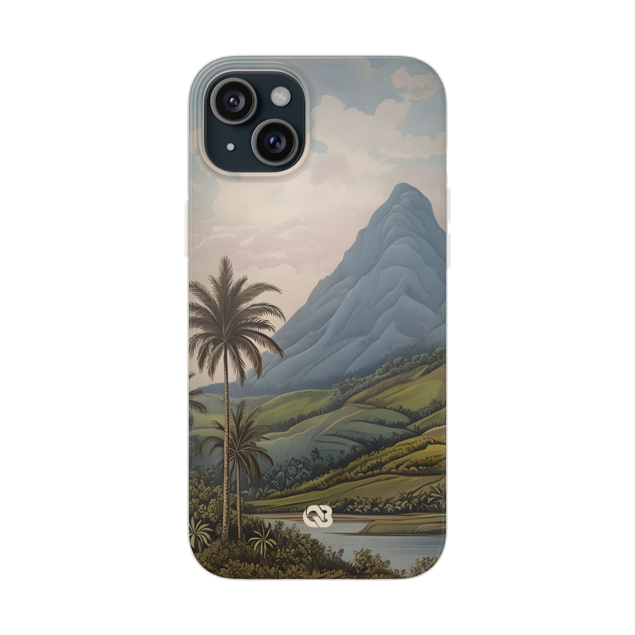 Azure Mountain Vista · Soft Custodia per iPhone