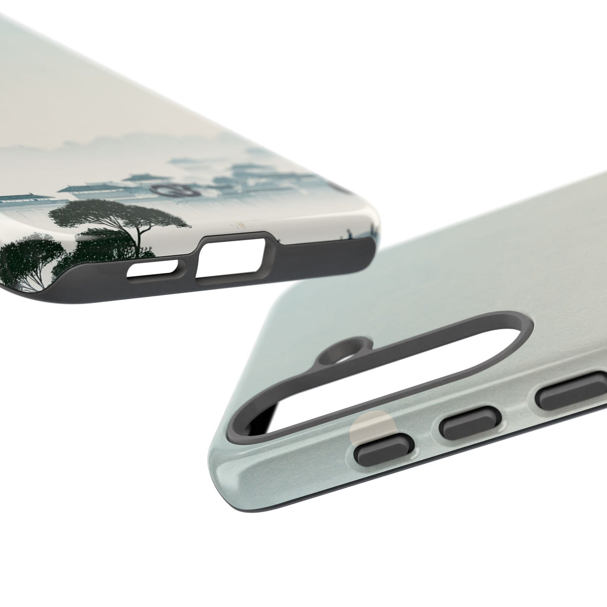 Misty Dynasty Horizon · Tough Phone Case for Samsung · Blue