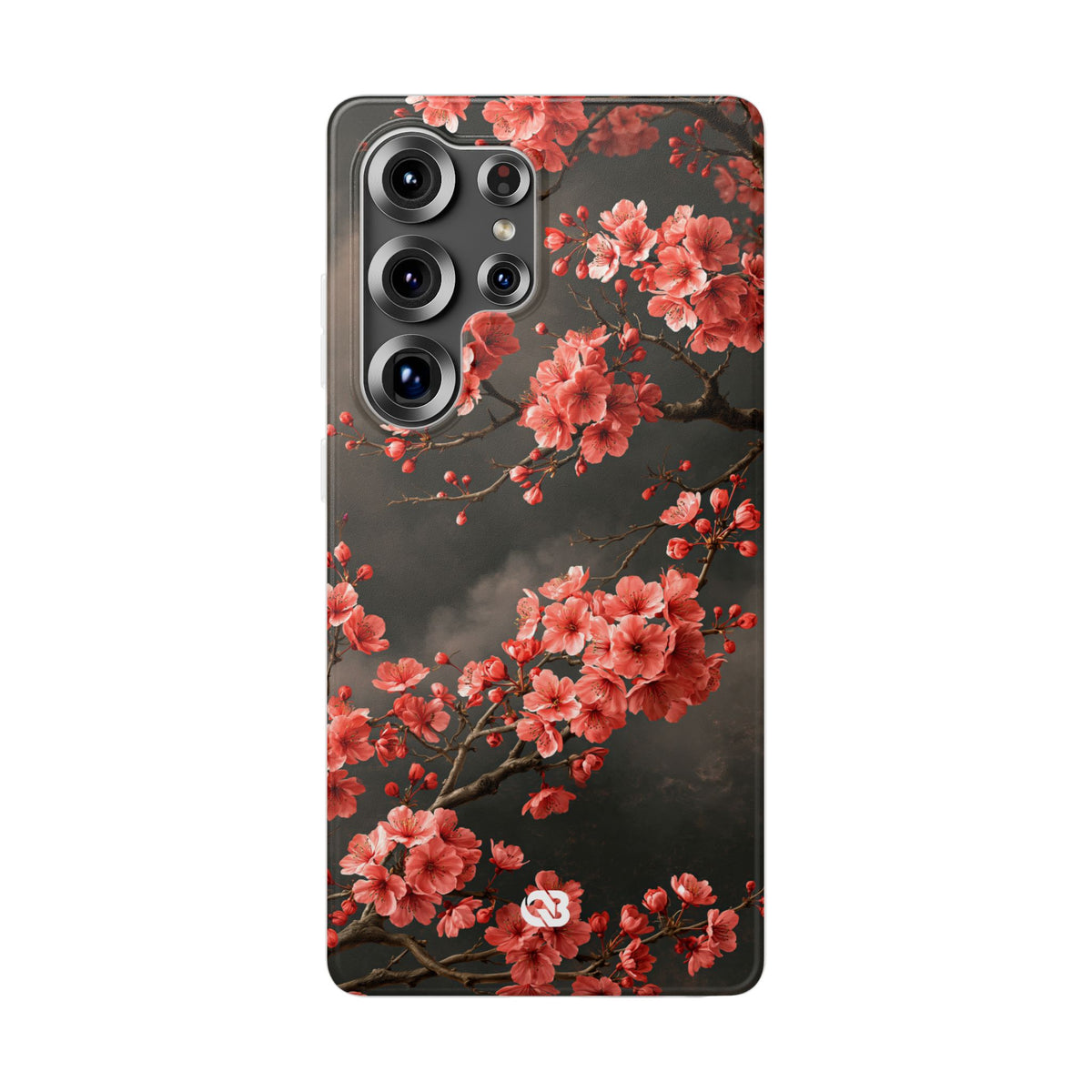 Dark Sakura Nocturne · Lite Phone Case for Samsung · Black