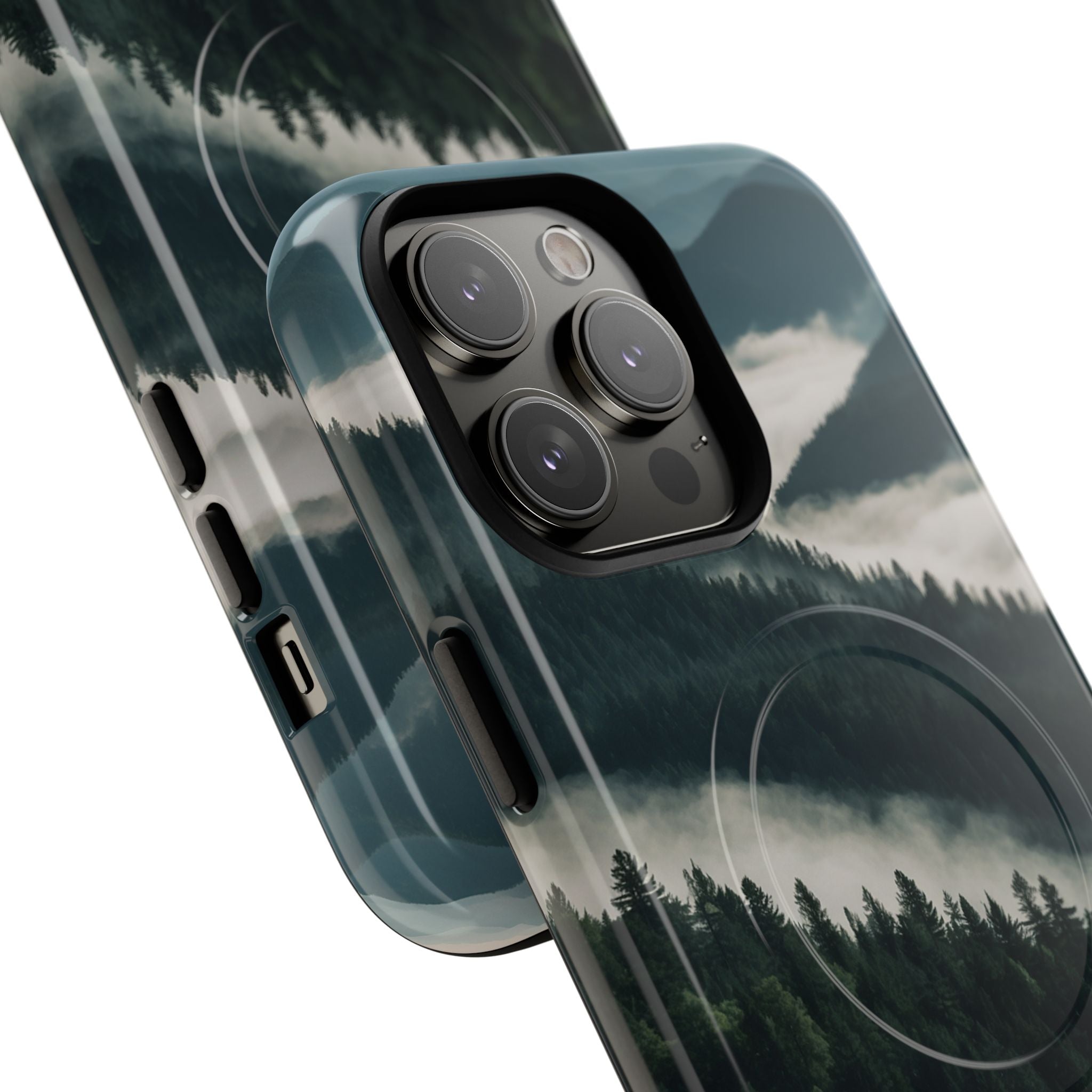 Misty Pine Peaks · Tough+ Phone Case for iPhone · Magsafe