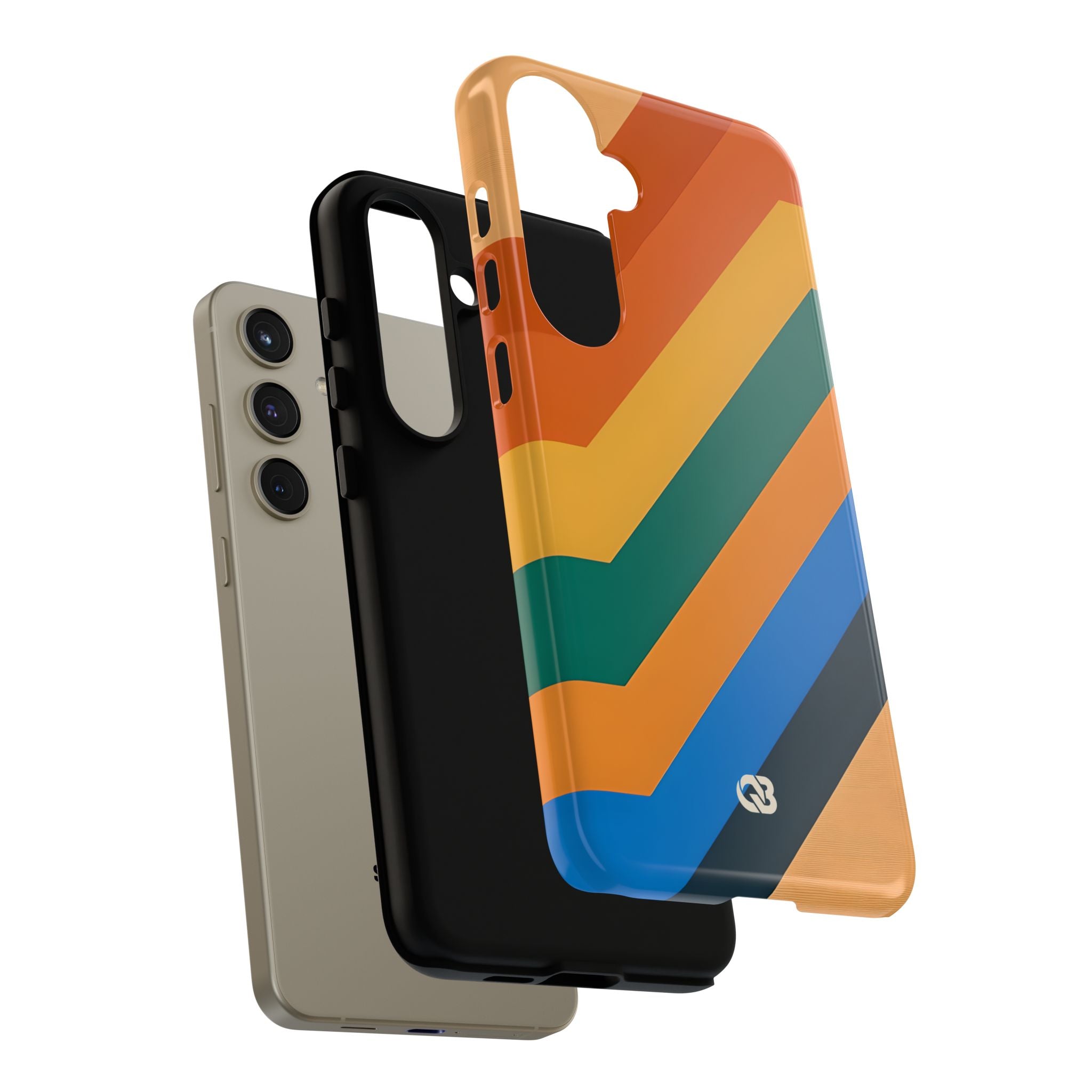 Retro Ridge Lines · Tough Θήκη για Samsung