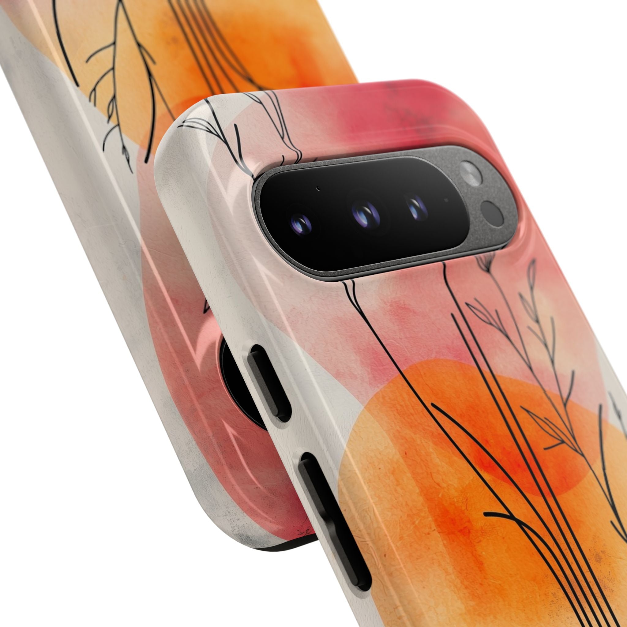 Crimson Bloom Lineage · Tough Phone Case for Google Pixel