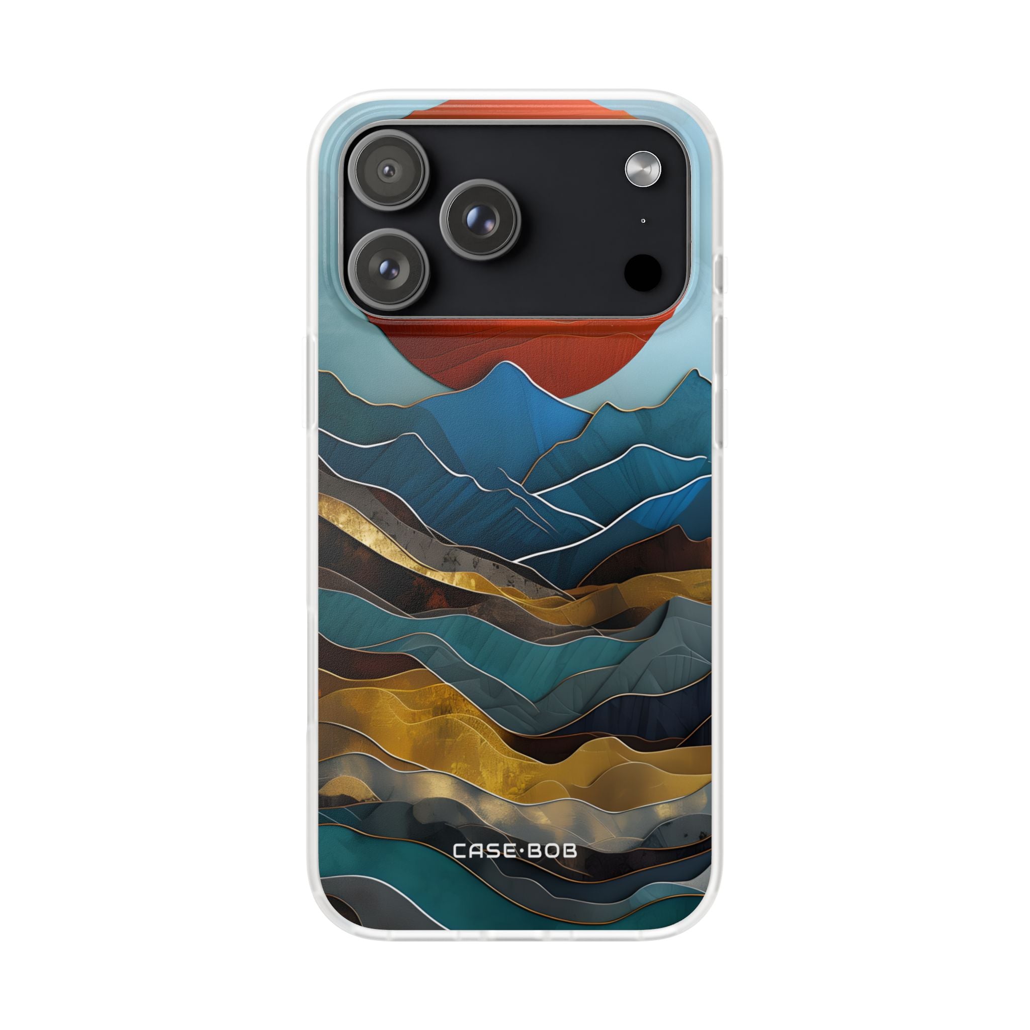 Solar Peak iPhone 17 Pro Max Case - Soft - CASE•BOB