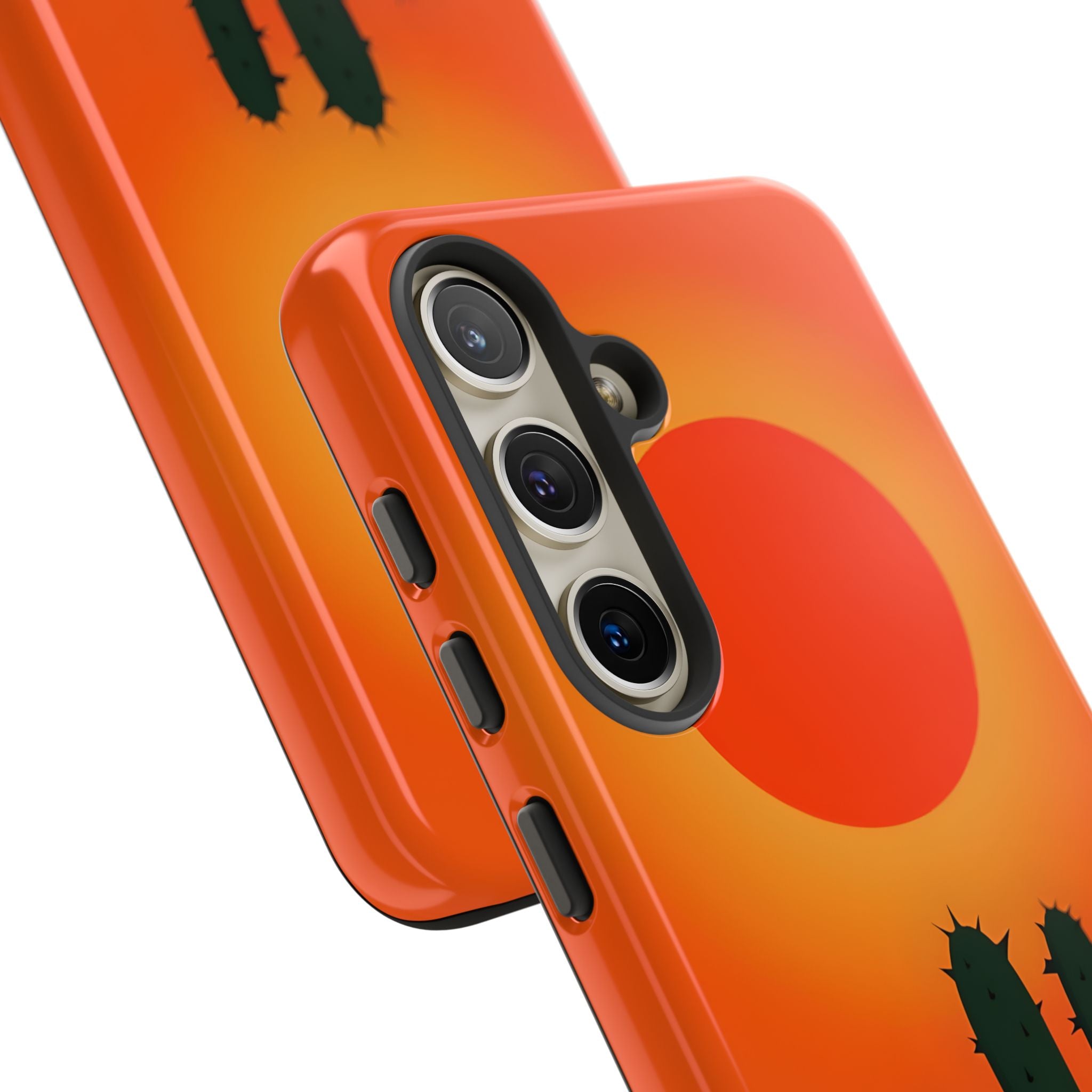 Scorched Saguaro Sunset · Tough Phone Case for Samsung