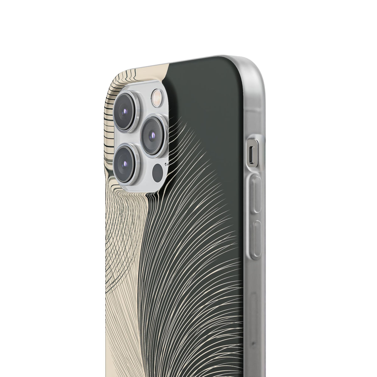 Minimal Frond Study · Lite Phone Case for iPhone · Black